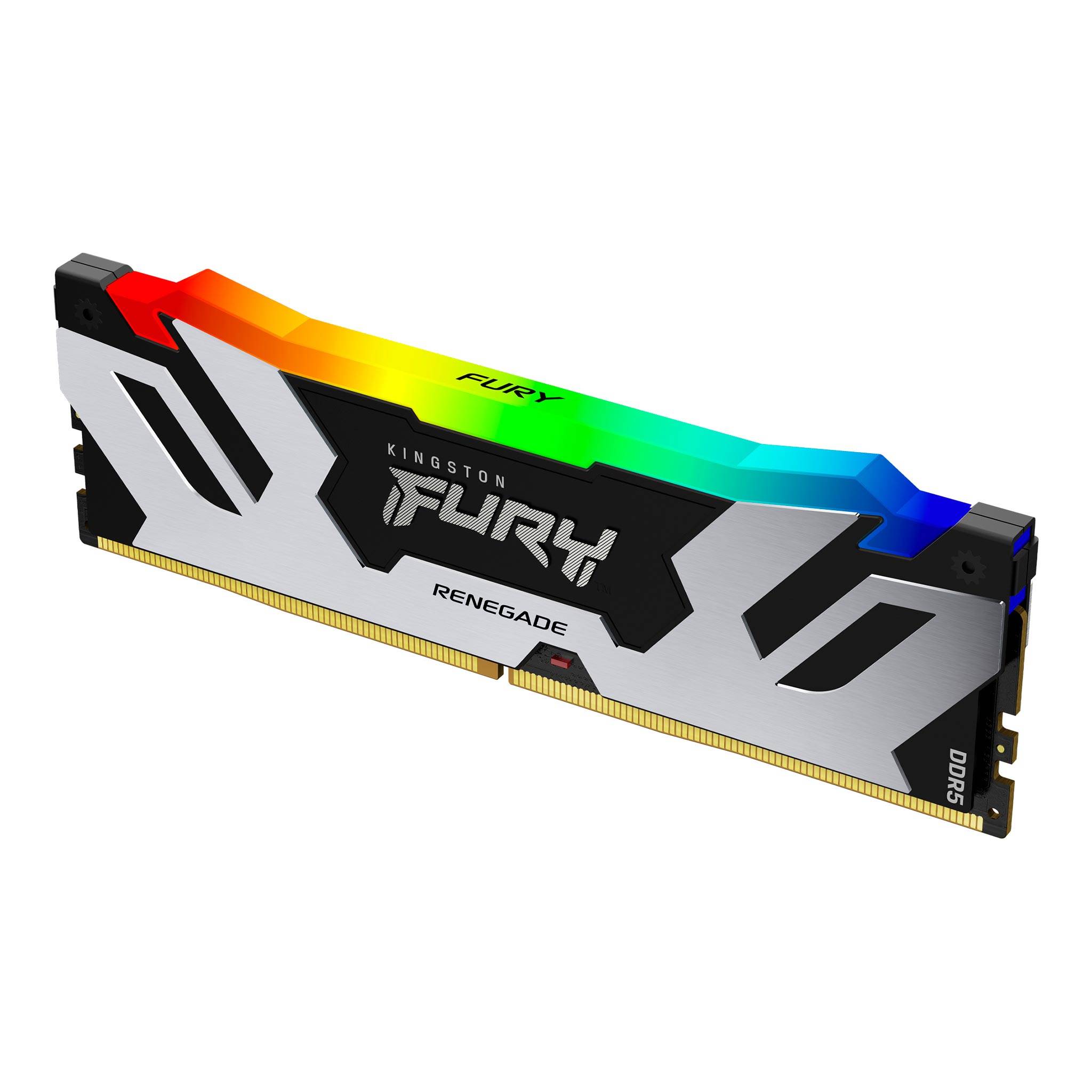 Rca Informatique - image du produit : 48GB DDR5-6000MT/S CL32 DIMM FURY RENEGADE RGB SILVER XMP