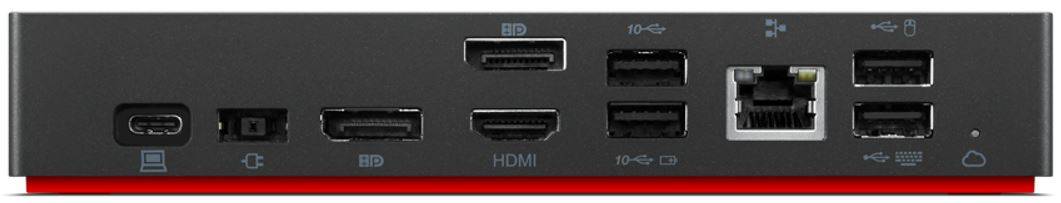 Rca Informatique - image du produit : THINKPAD UNIVERSAL THUNDERBOLT 4 SMART DOCK EU