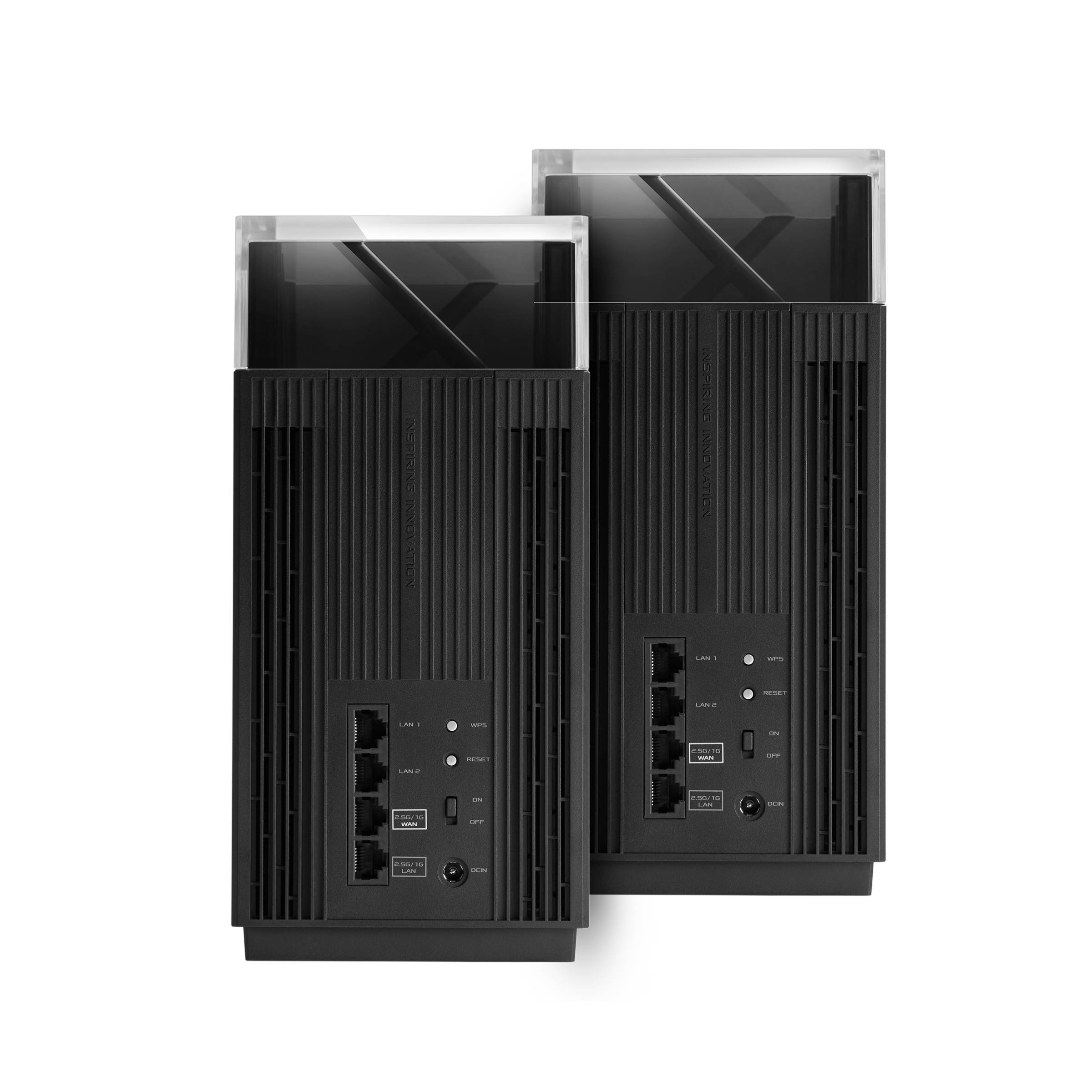 Rca Informatique - image du produit : ZENWIFI PRO XT12 AX11000 SET OF 2 BLACK