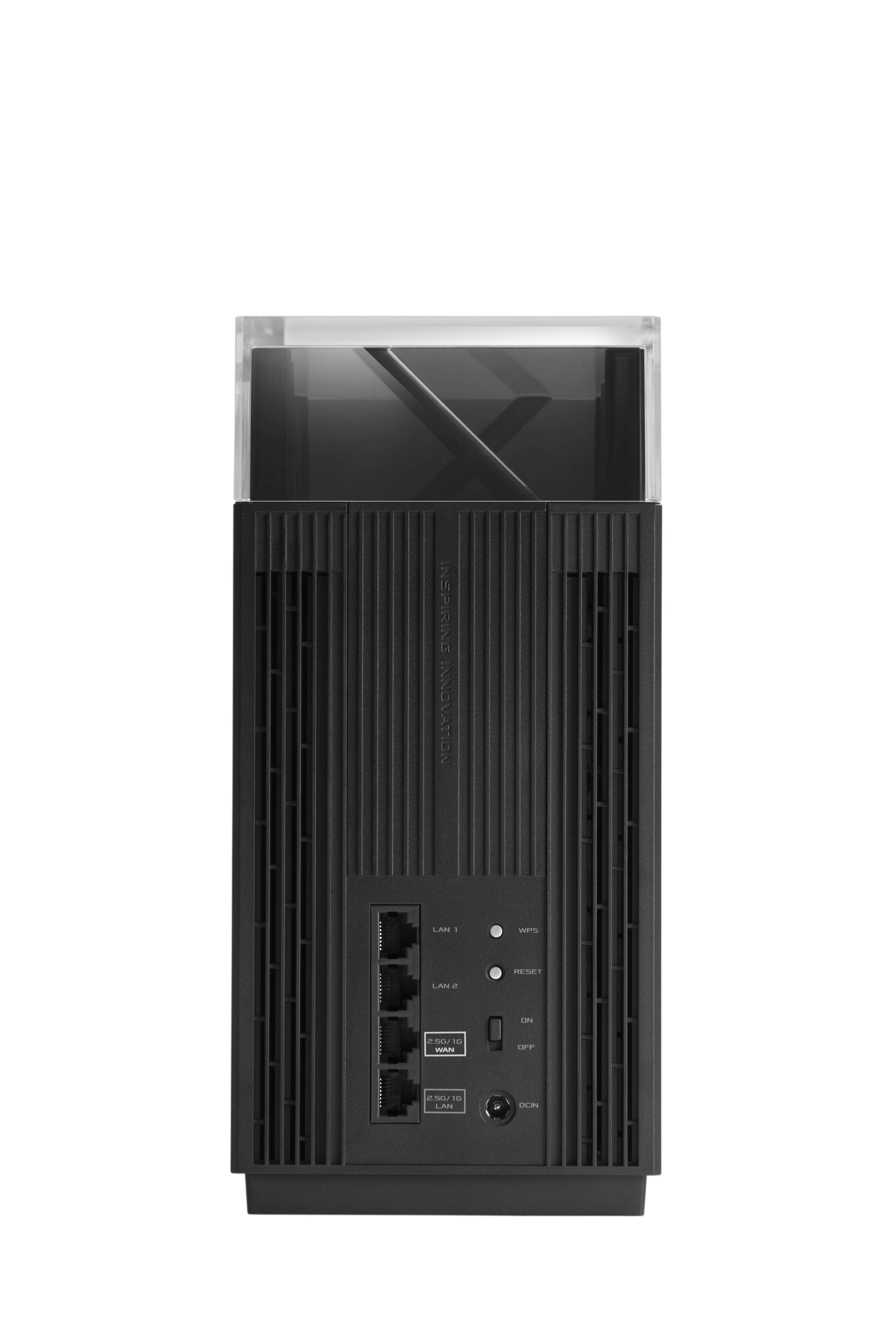 Rca Informatique - image du produit : ZENWIFI PRO XT12 AX11000 1-PACK BLACK