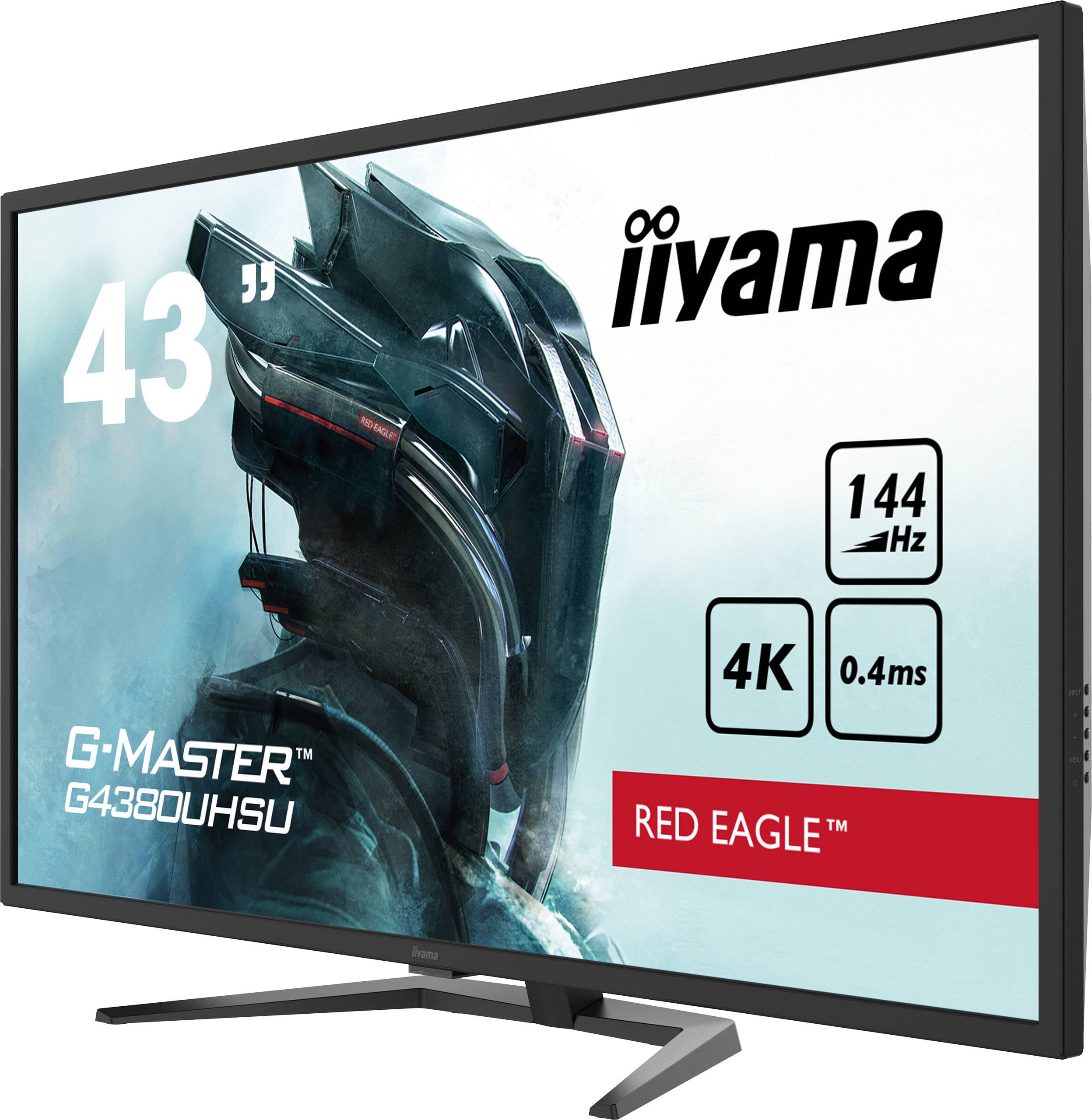 Rca Informatique - image du produit : G4380UHSU-B1 42.5IN VA 4K UHD 144HZ 550CD/0.4MS/2HDMI/2DP/4USB