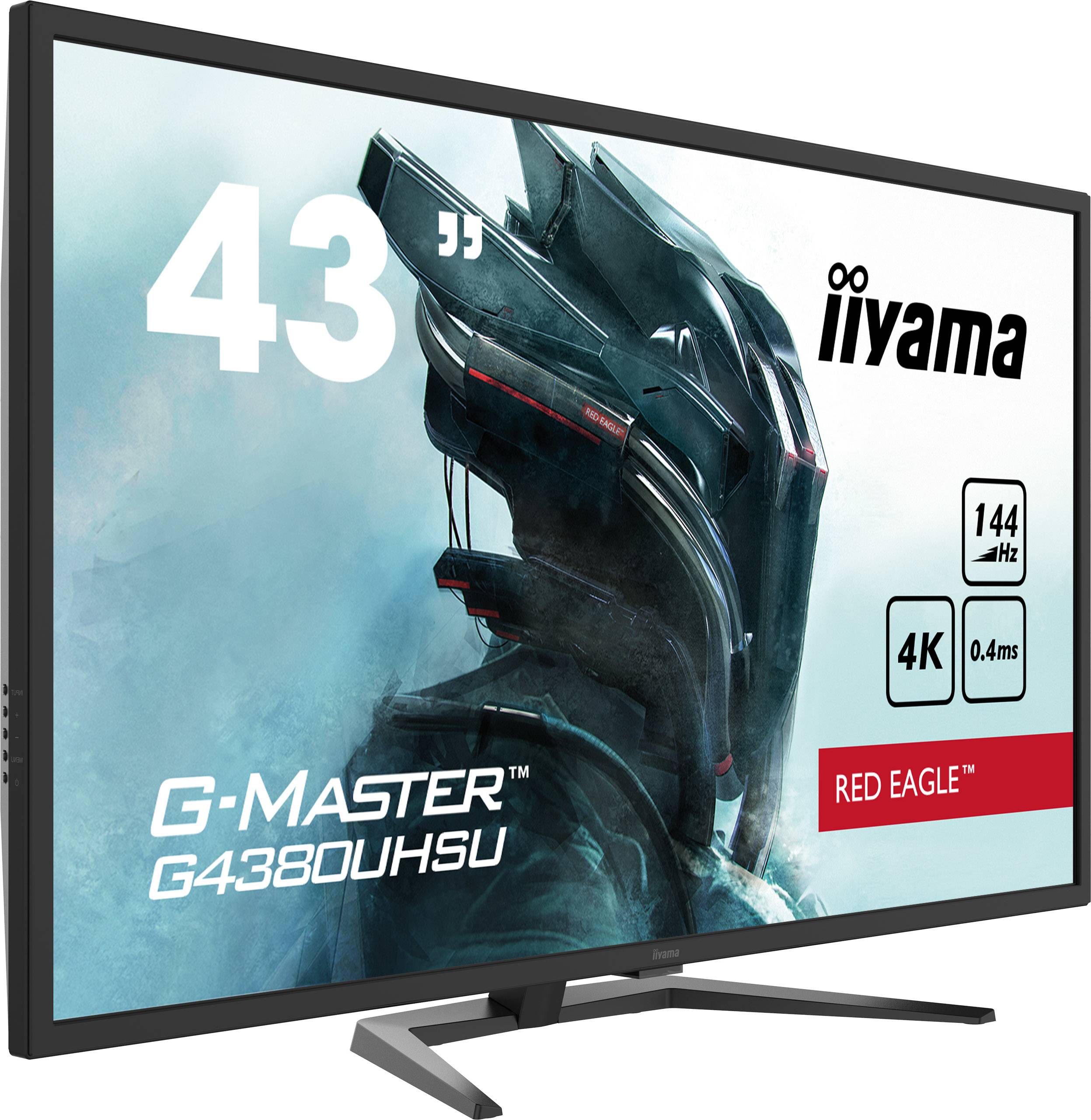 Rca Informatique - image du produit : G4380UHSU-B1 42.5IN VA 4K UHD 144HZ 550CD/0.4MS/2HDMI/2DP/4USB