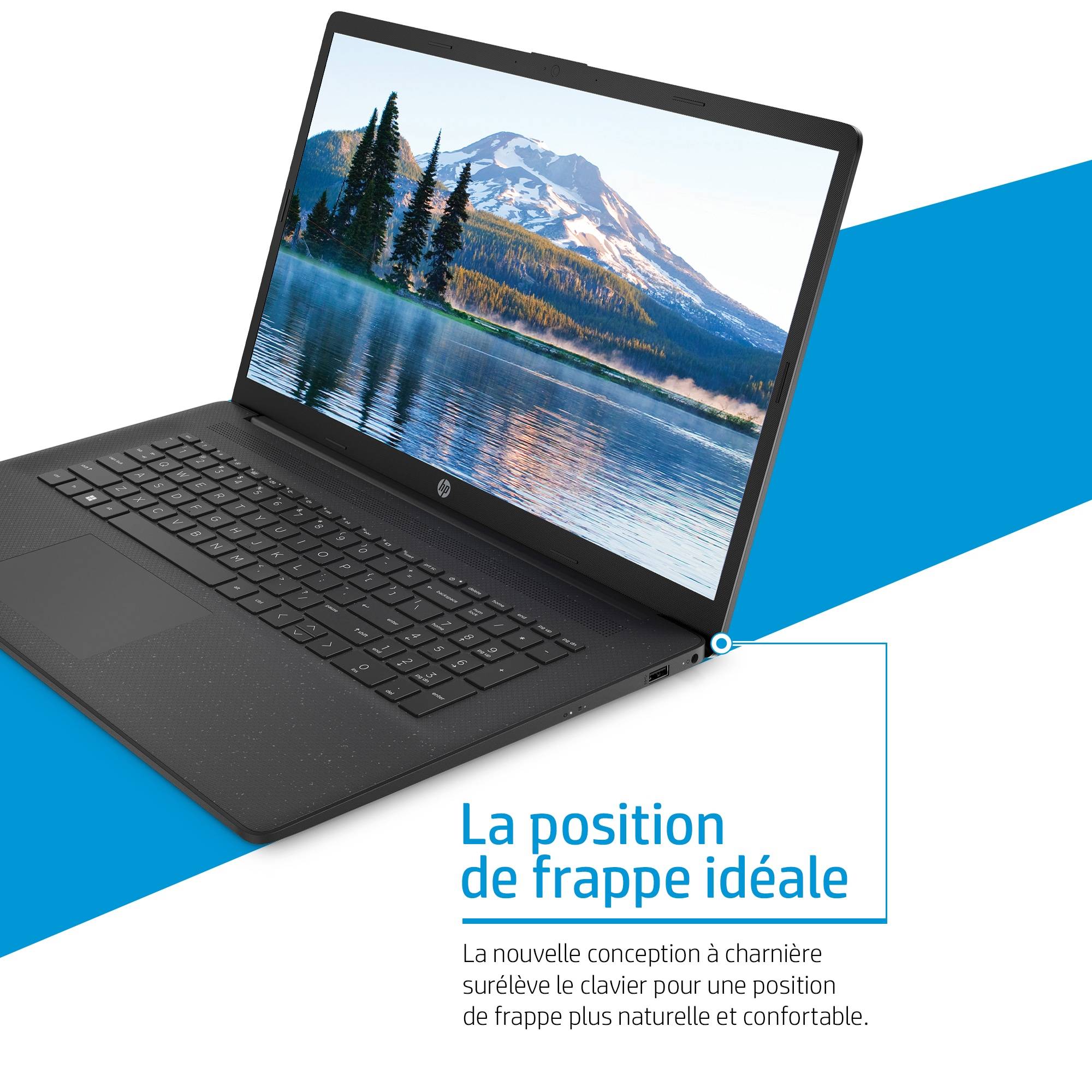 Rca Informatique - image du produit : 17-CP0296NF 17.3IN 3050U 8GB 1TB NOODD W10H