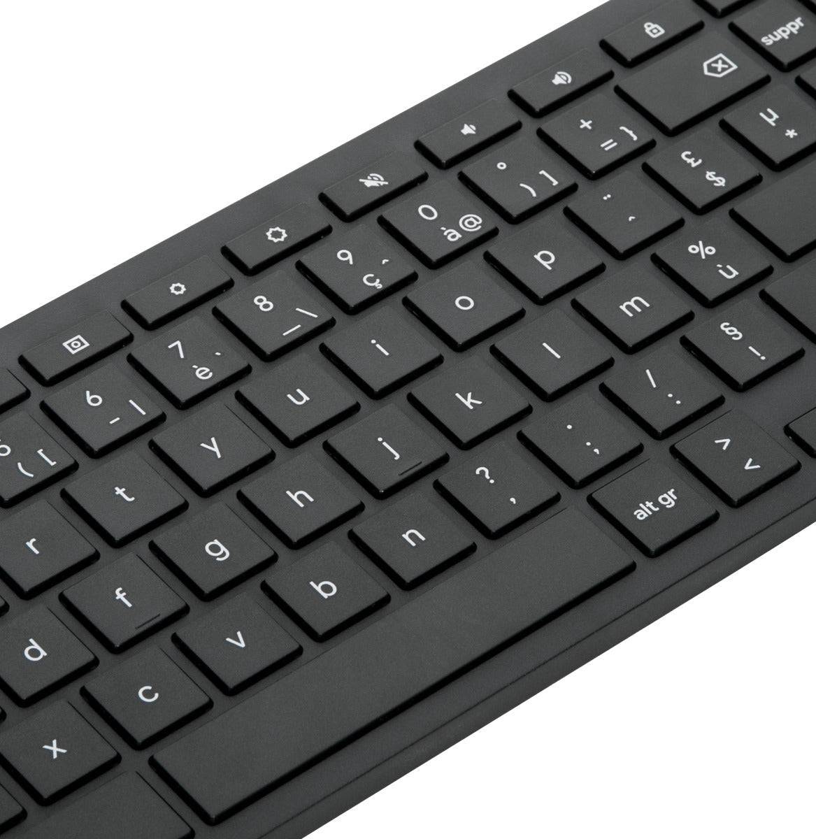 Rca Informatique - image du produit : WORKS WITH CHROMEBOOK - BLUETOOTH ANTIMICROBIAL KEYBOARD