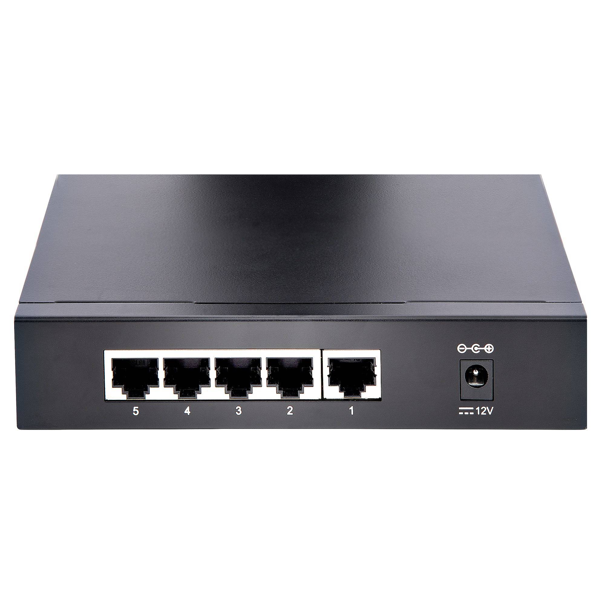 Rca Informatique - image du produit : UNMANAGED 2.5G SWITCH 5 PORT - ALL-METAL CASE FANLESS WALL KIT