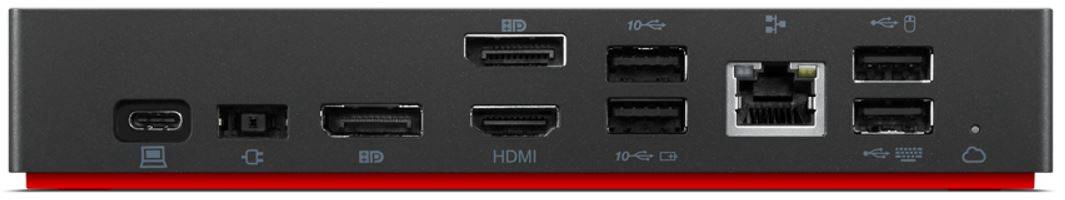 Rca Informatique - image du produit : THINKPAD UNIVERSAL USB-C SMART DOCK