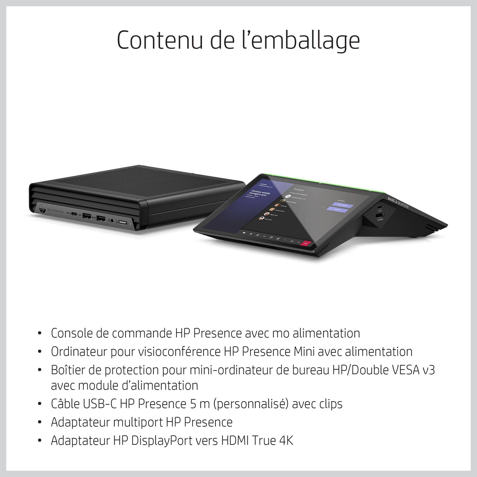 Rca Informatique - image du produit : HP PRESENCE CTRLKT MTR 10500T PC INTEL CORE I5-10500T 2.3G SSD