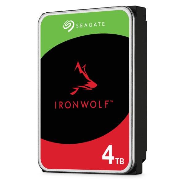 Rca Informatique - image du produit : IRONWOLF 4TB NAS 3.5IN 6GB/S SATA 256MB