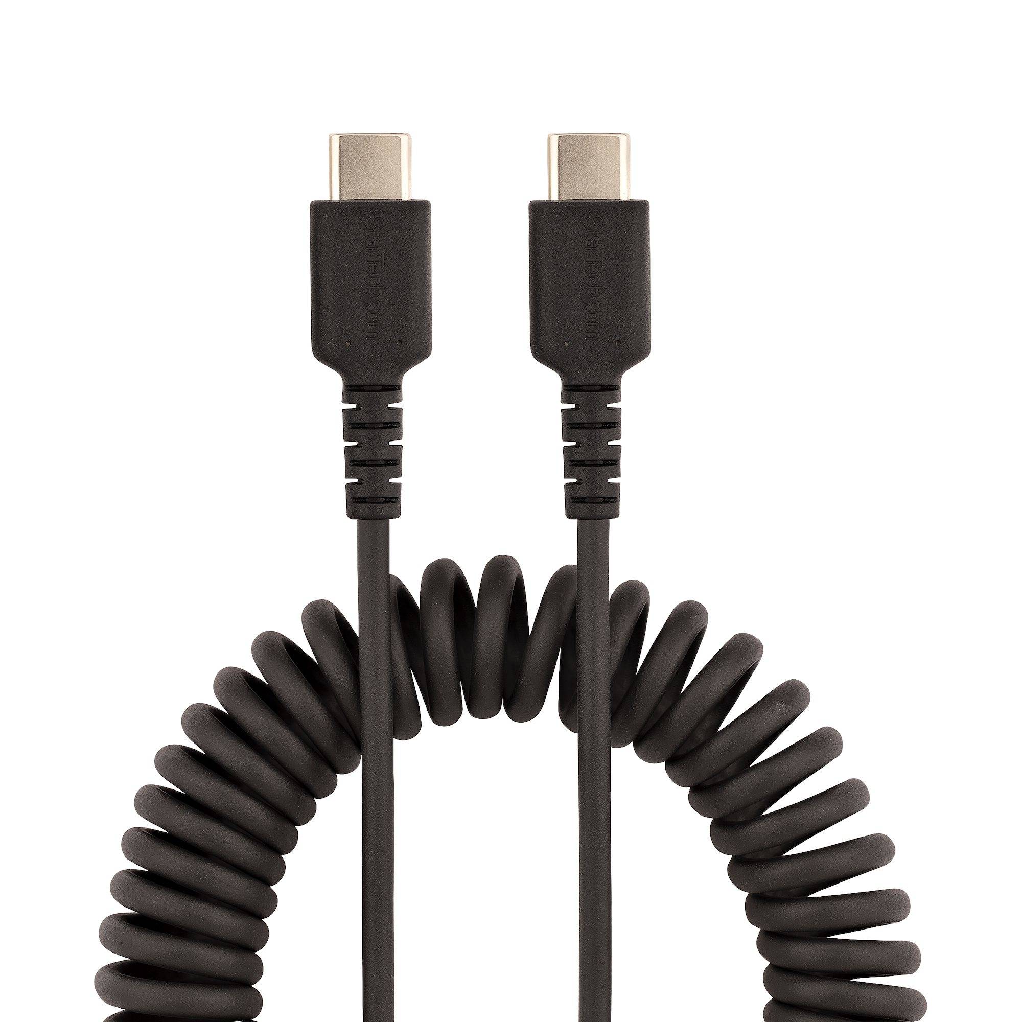 Rca Informatique - image du produit : CABLE DE CHARGE USB-C DE 1M - CORDON USB-C A USB-C M/M - NOIR