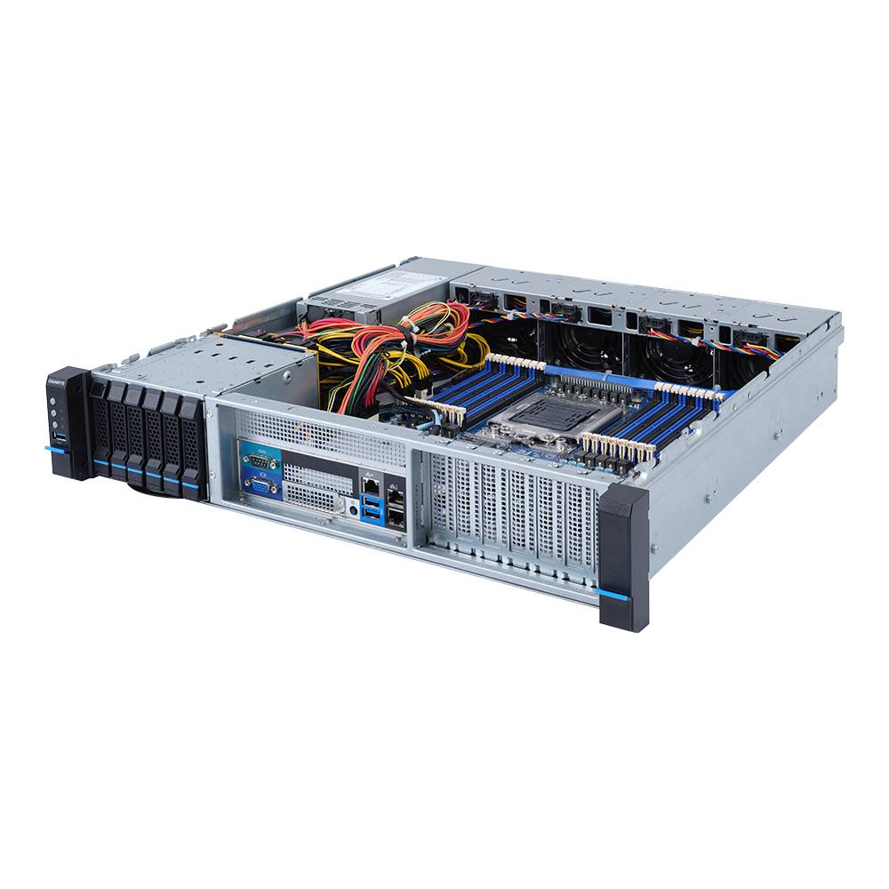 Rca Informatique - image du produit : ARM BAREBONE E252-P31 2U 1CPU 16XDIMM 6XHDD 6XPCIE 2X800W 80+