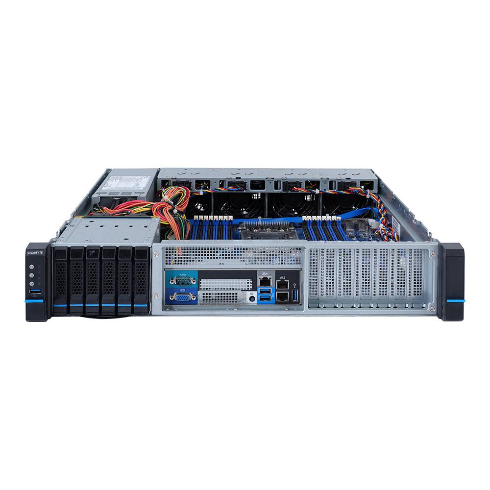 Rca Informatique - image du produit : ARM BAREBONE E252-P31 2U 1CPU 16XDIMM 6XHDD 6XPCIE 2X800W 80+