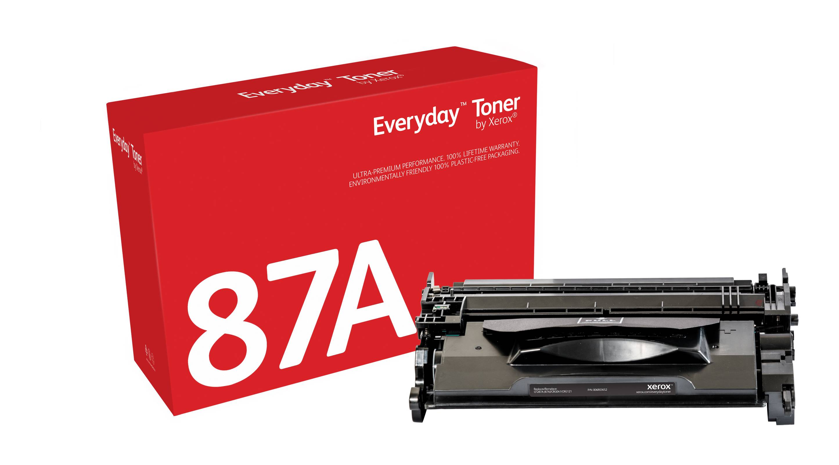 Rca Informatique - Image du produit : BLACK TONER CARTRIDGE LIKE H 87A FOR LASERJET PRO M501