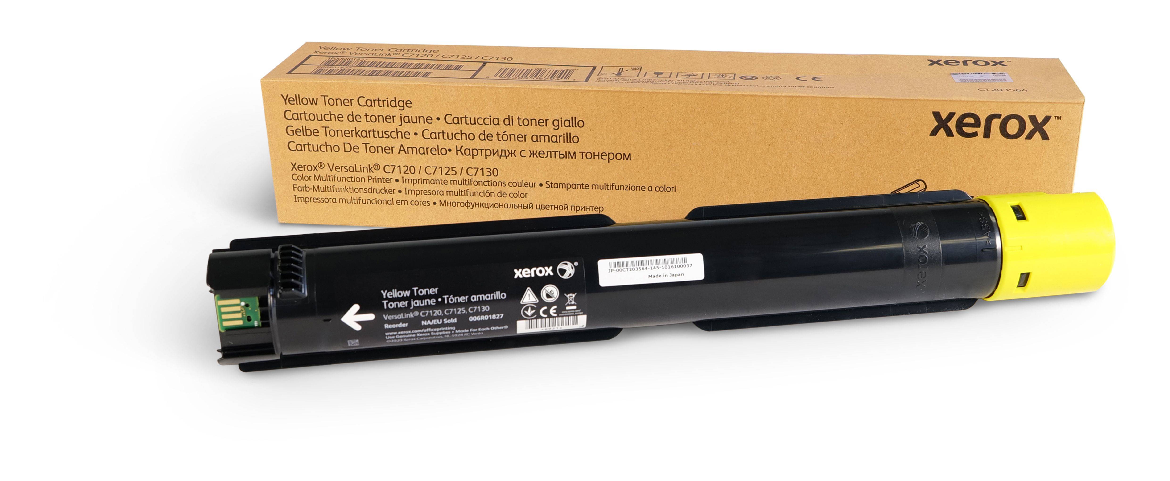 Rca Informatique - Image du produit : VERSALINK C7100 SOLD YELLOW TONER CARTRIDGE (18000 PAGES)