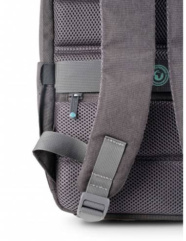 Rca Informatique - image du produit : ECO BACKPACK DOUBLE COMPARTMENT FOR NOTEBOOK 15.6IN