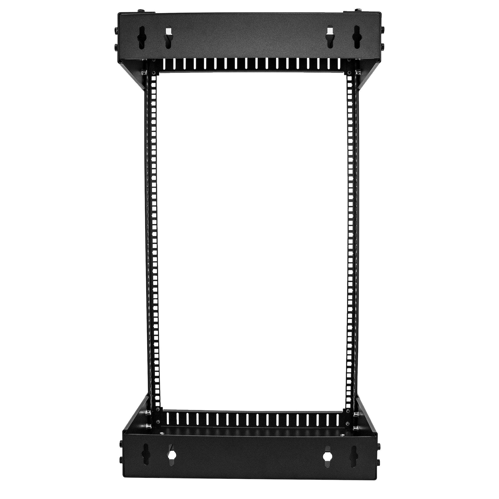 Rca Informatique - image du produit : OPEN FRAME WALL MOUNT EQUIPMENTRACK 18U ADJUSTABLE DEP