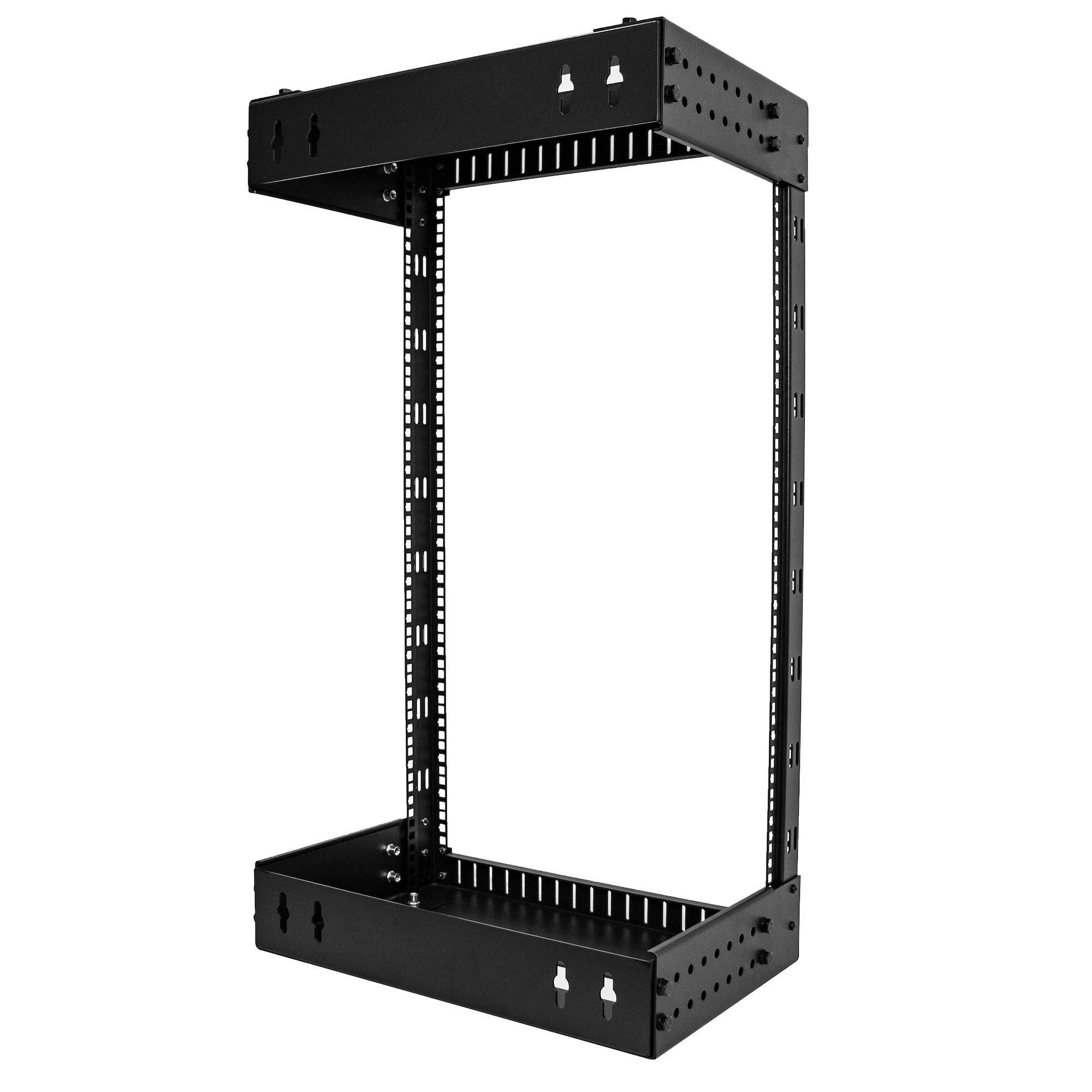 Rca Informatique - image du produit : OPEN FRAME WALL MOUNT EQUIPMENTRACK 18U ADJUSTABLE DEP