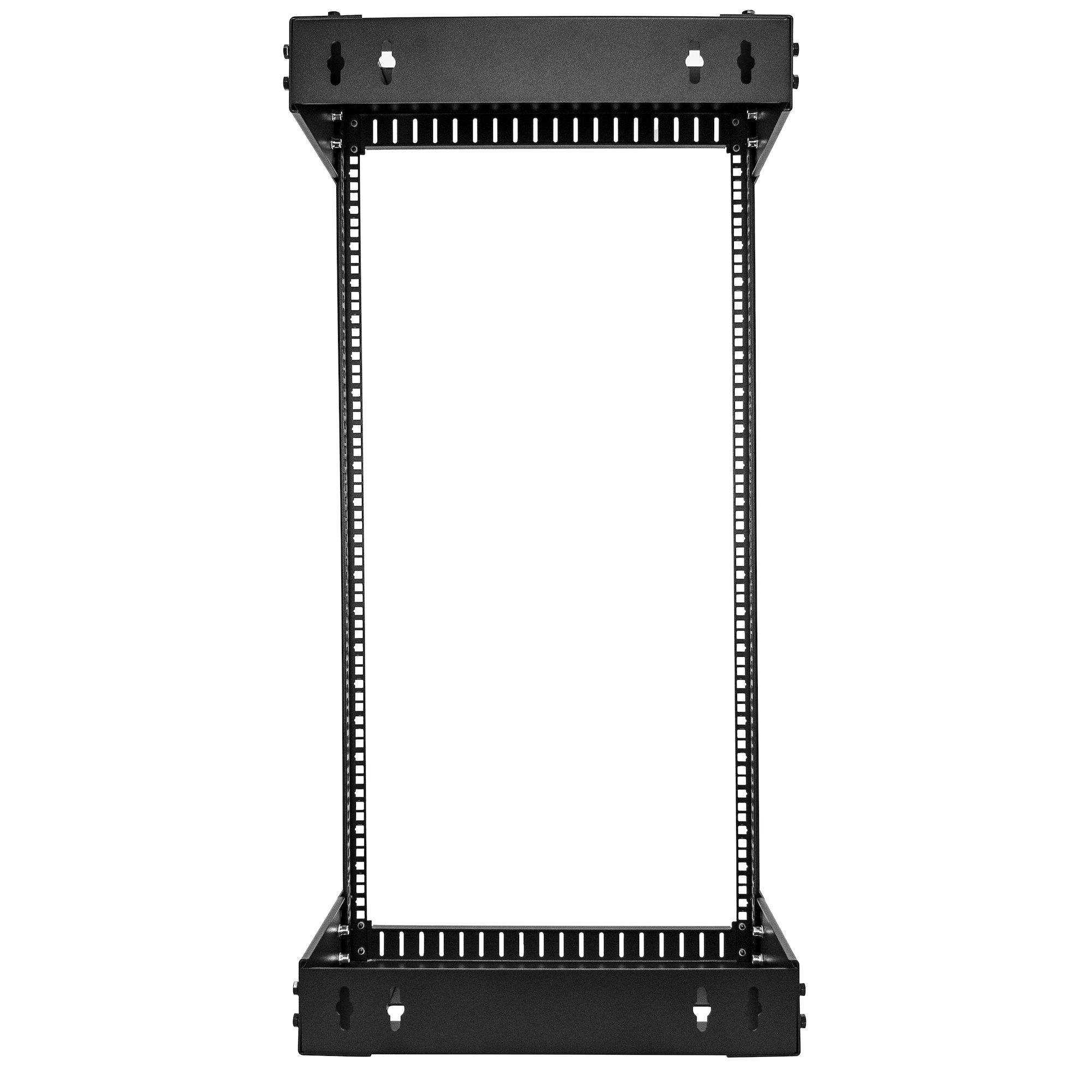 Rca Informatique - image du produit : OPEN FRAME WALL MOUNT EQUIPMENTRACK 21U ADJUSTABLE DEP