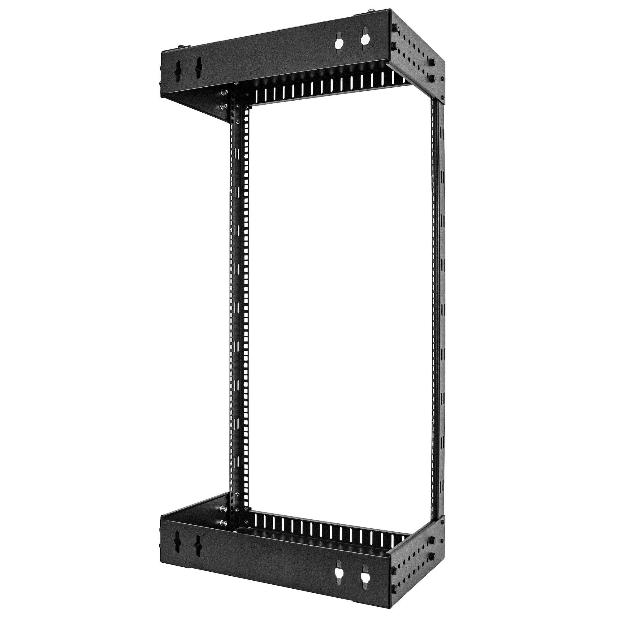 Rca Informatique - image du produit : OPEN FRAME WALL MOUNT EQUIPMENTRACK 21U ADJUSTABLE DEP