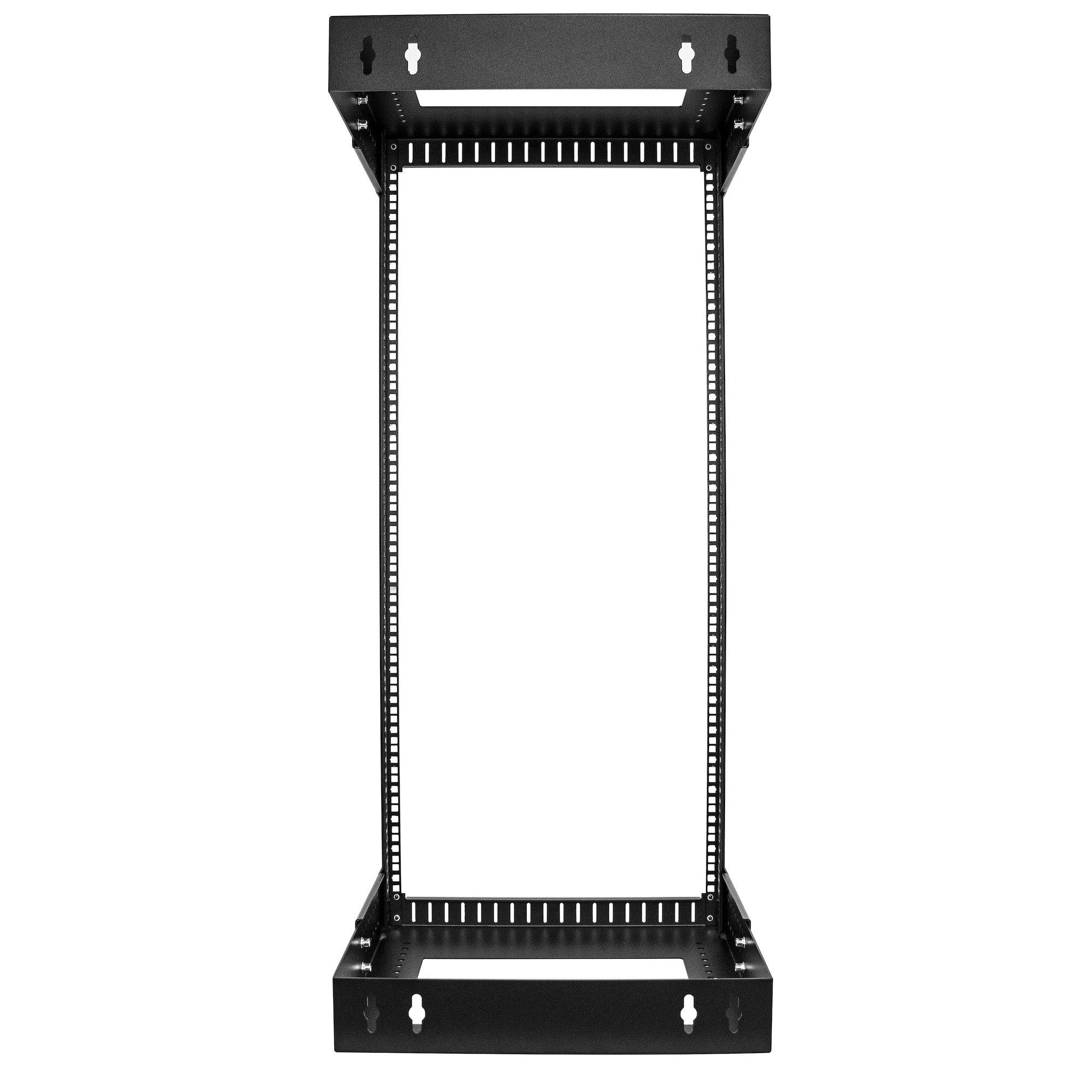 Rca Informatique - image du produit : OPEN FRAME WALL MOUNT EQUIPMENTRACK 24U ADJUSTABLE DEP