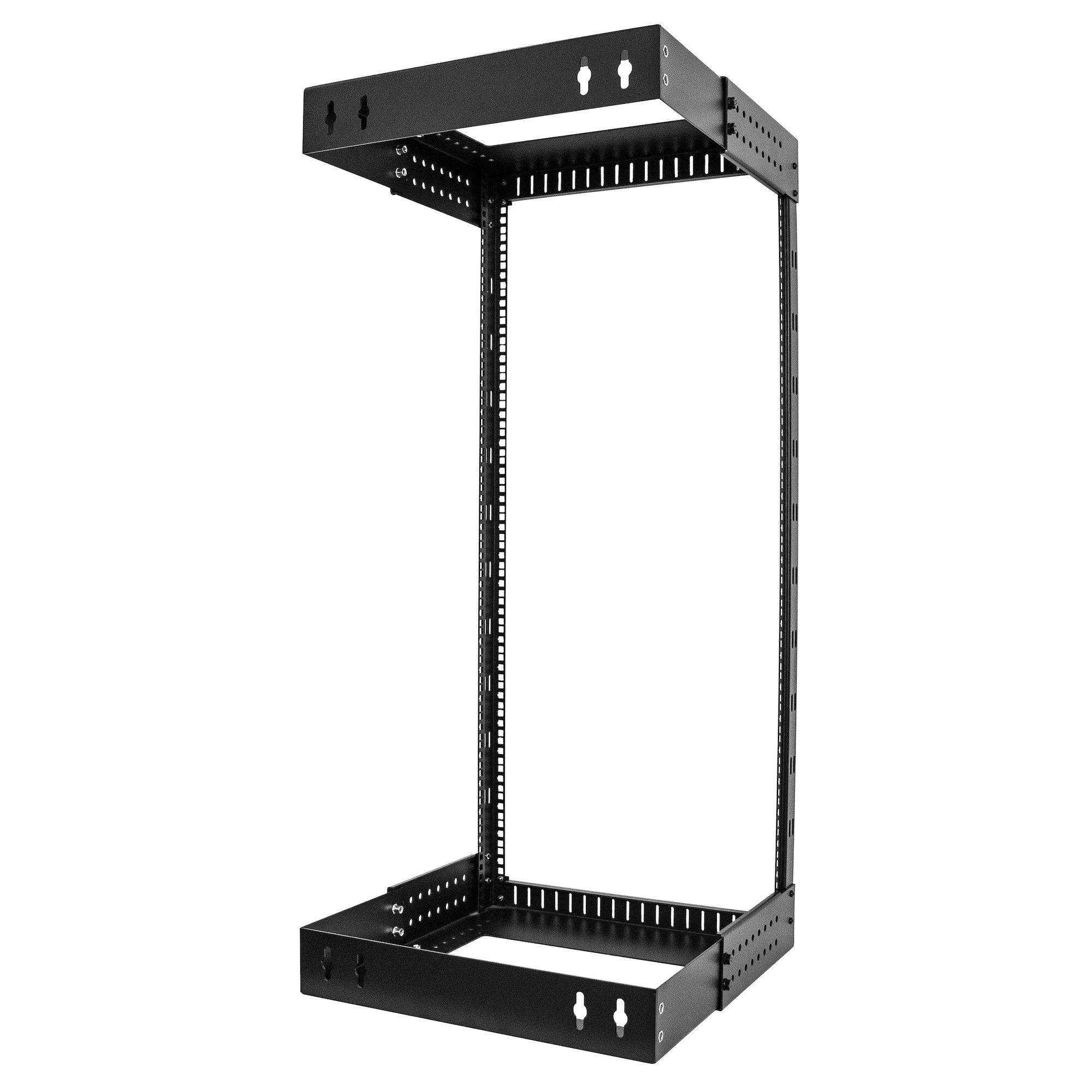 Rca Informatique - image du produit : OPEN FRAME WALL MOUNT EQUIPMENTRACK 24U ADJUSTABLE DEP