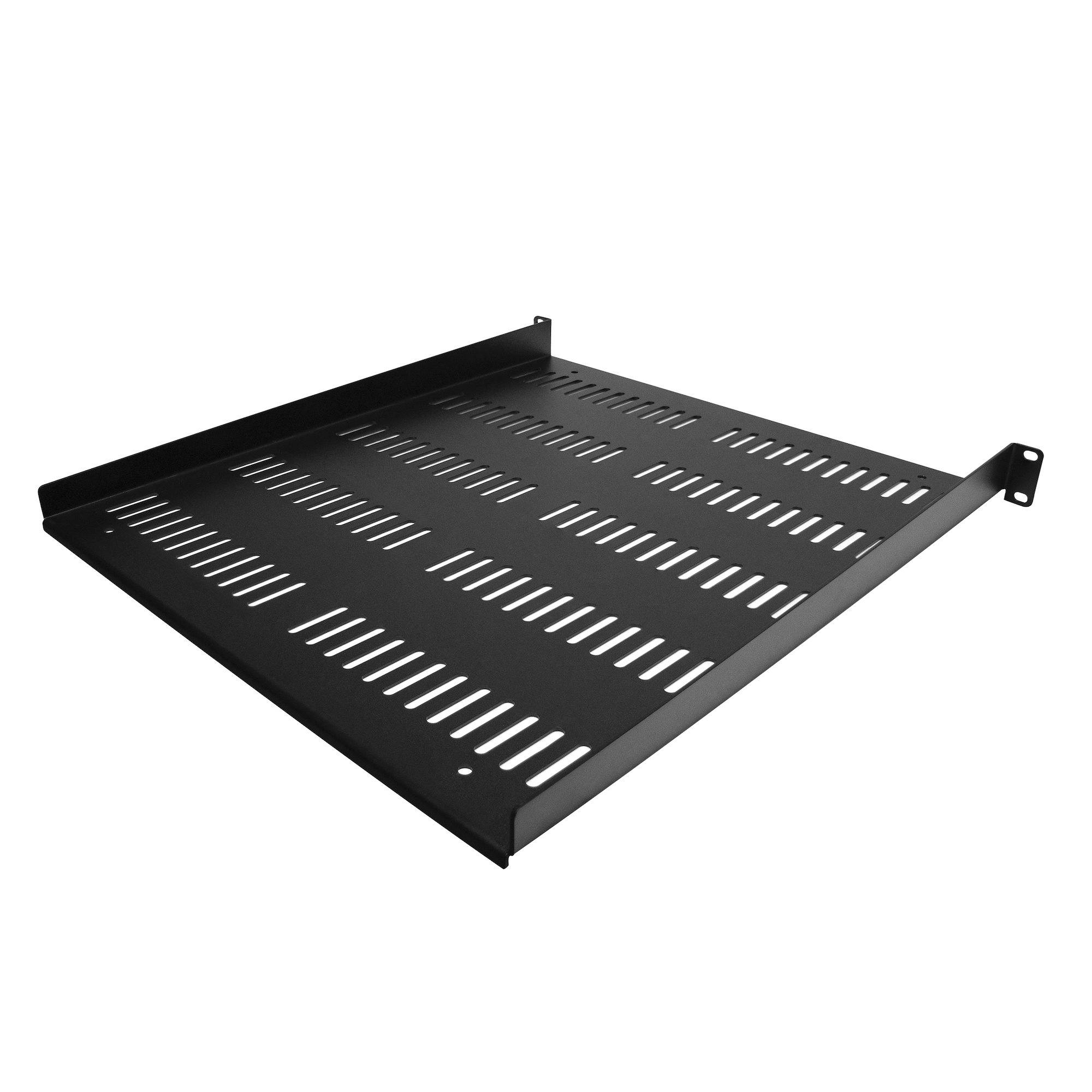 Rca Informatique - image du produit : 1U VENTED RACK SHELF - 20 IN(51 CM) DEEP 1U SHELF - VENTED