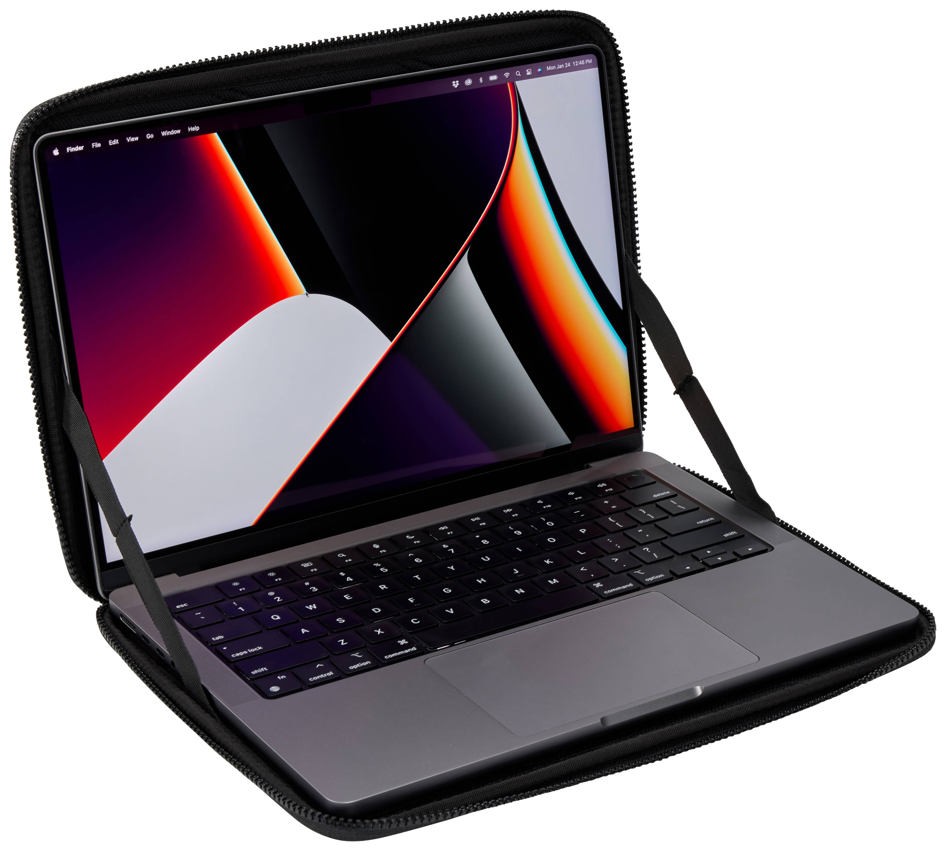 Rca Informatique - image du produit : GAUNTLET 4 MACBOOK SLEEVE 14 - BLACK