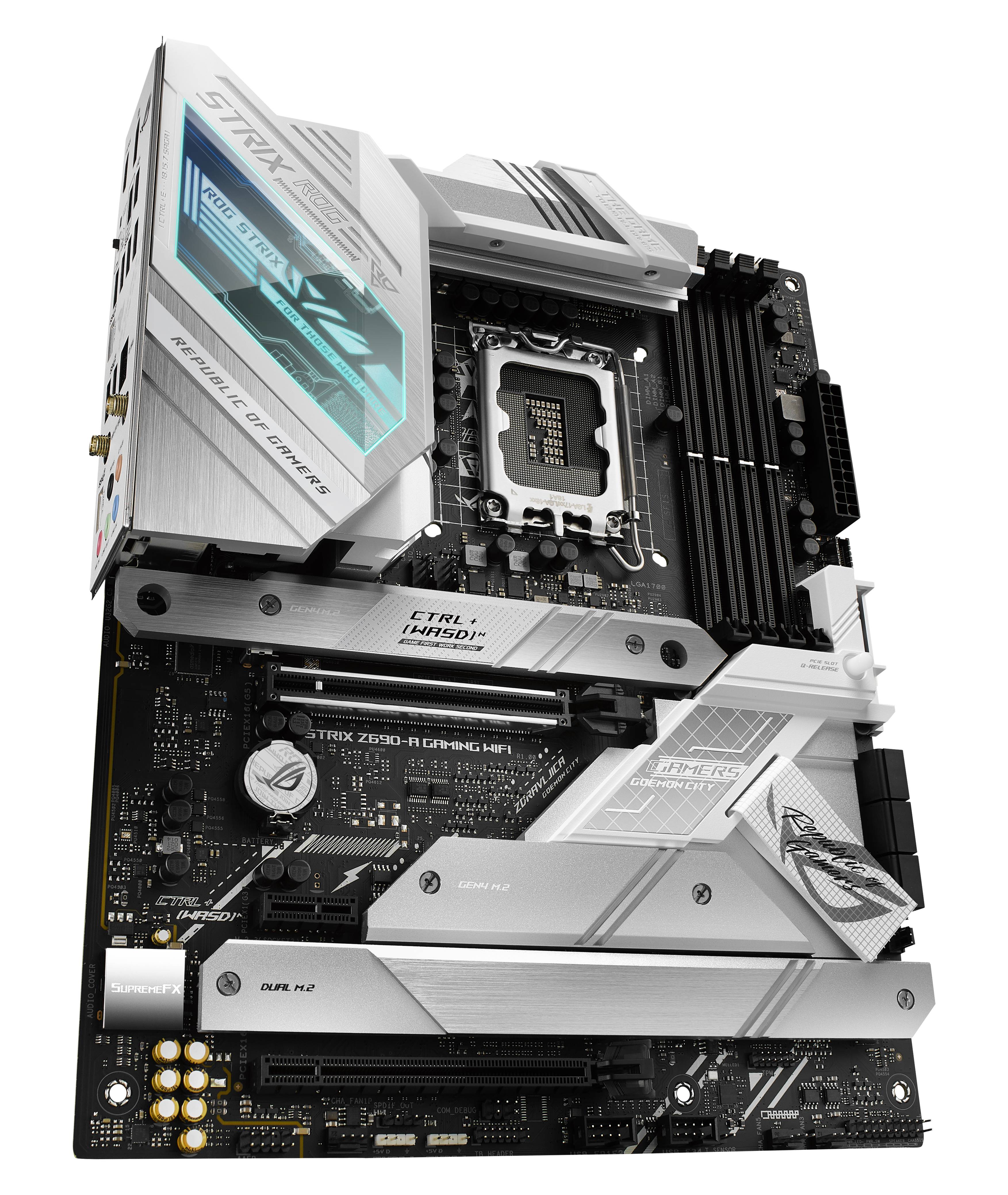 Rca Informatique - image du produit : ROG STRIX Z690-A GAMING WIFI//LGA1700 Z690 DDR5 MB