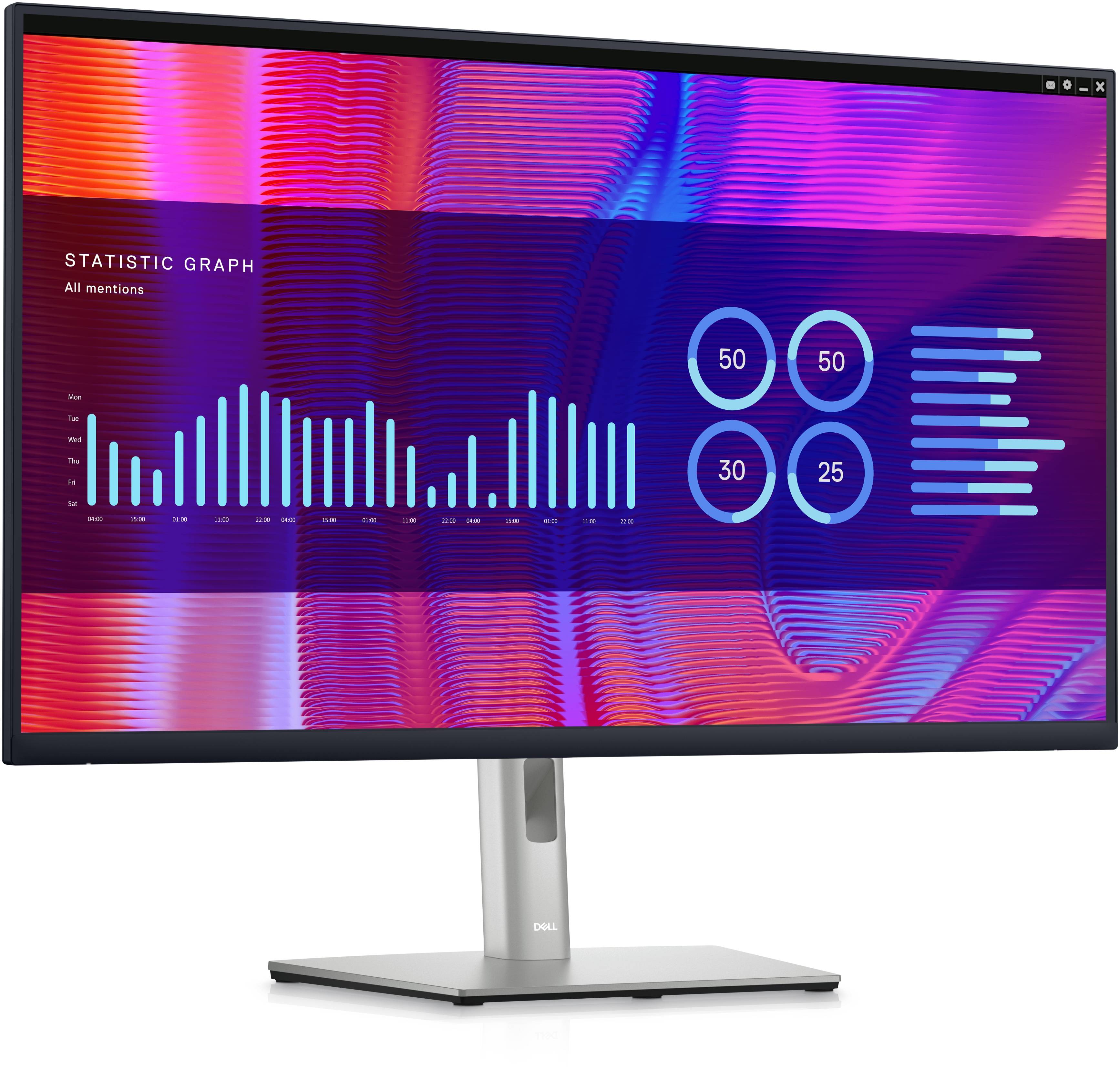 Rca Informatique - image du produit : DELL 32 USB-C HUB MONITOR- P3223DE- 80.1CM 31.5IN