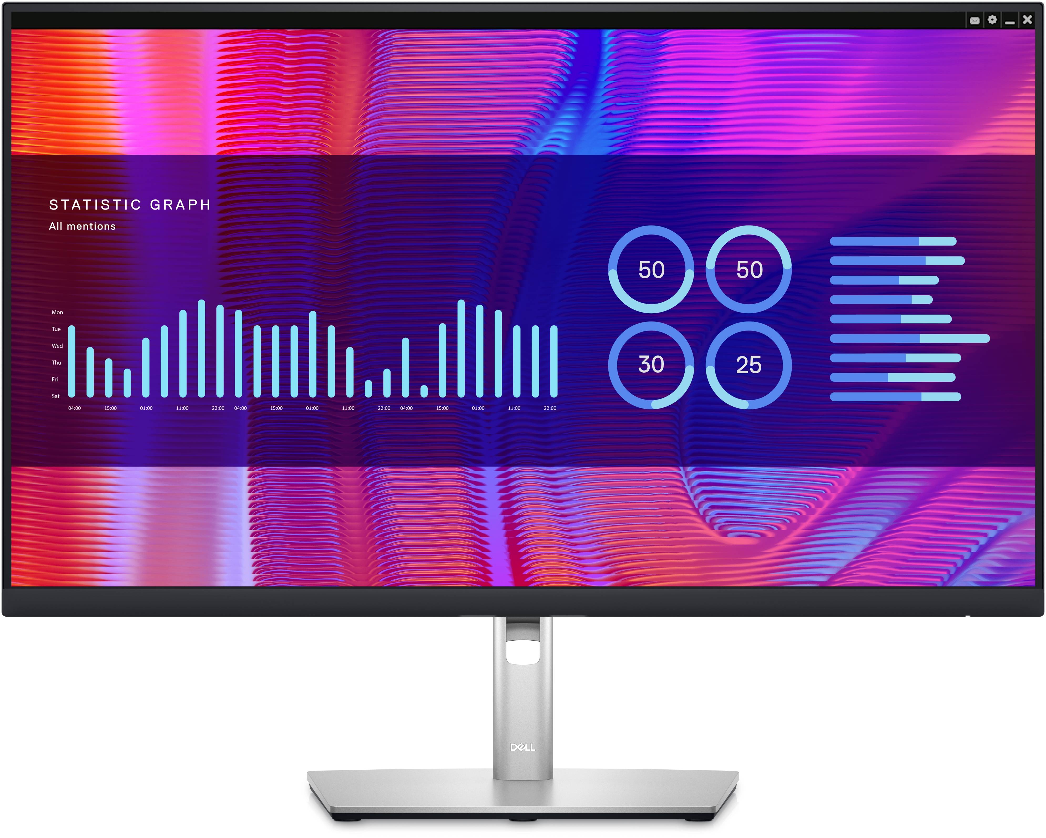 Rca Informatique - image du produit : DELL 27 USB-C HUB MONITOR - P2723DE - 68.6CM 27IN