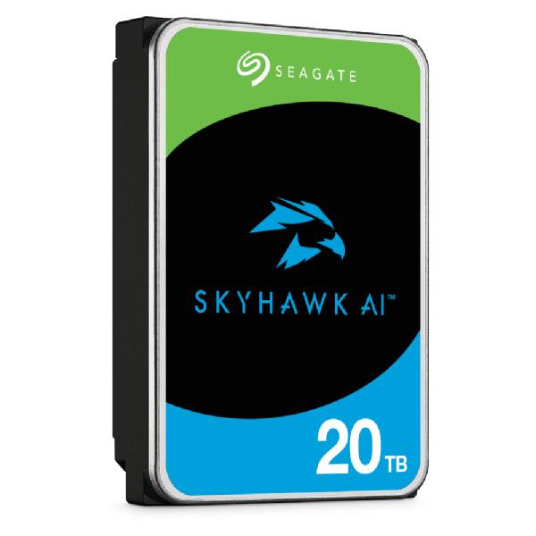 Rca Informatique - image du produit : SKYHAWK AI 20TB 5YRS WARRANTY 3.5IN 6GB/S SATA 256MB 24X7