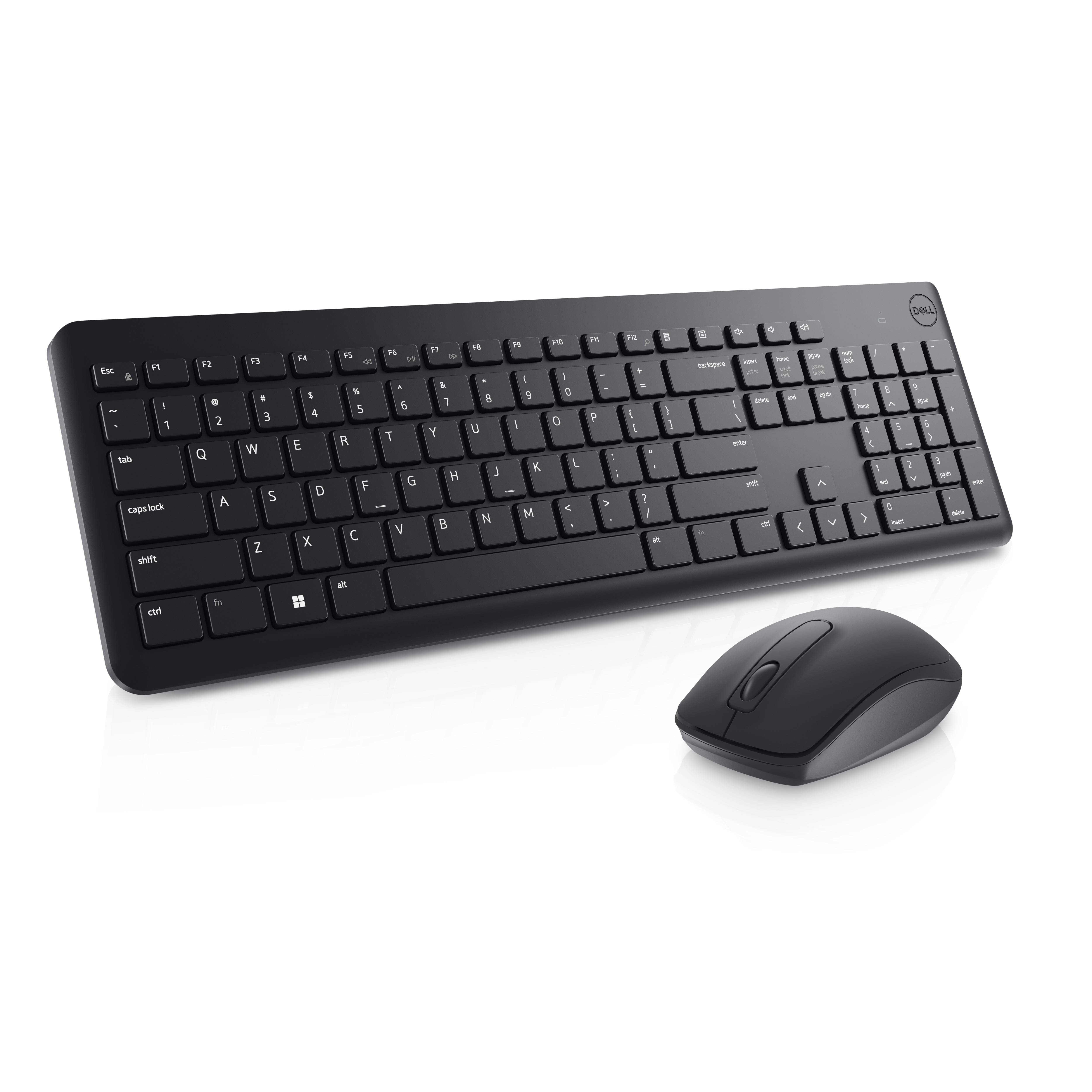 Rca Informatique - image du produit : DELL WIRELESS KEYBOARD AND MOUSE-KM3322W - FRENCH (AZERTY)