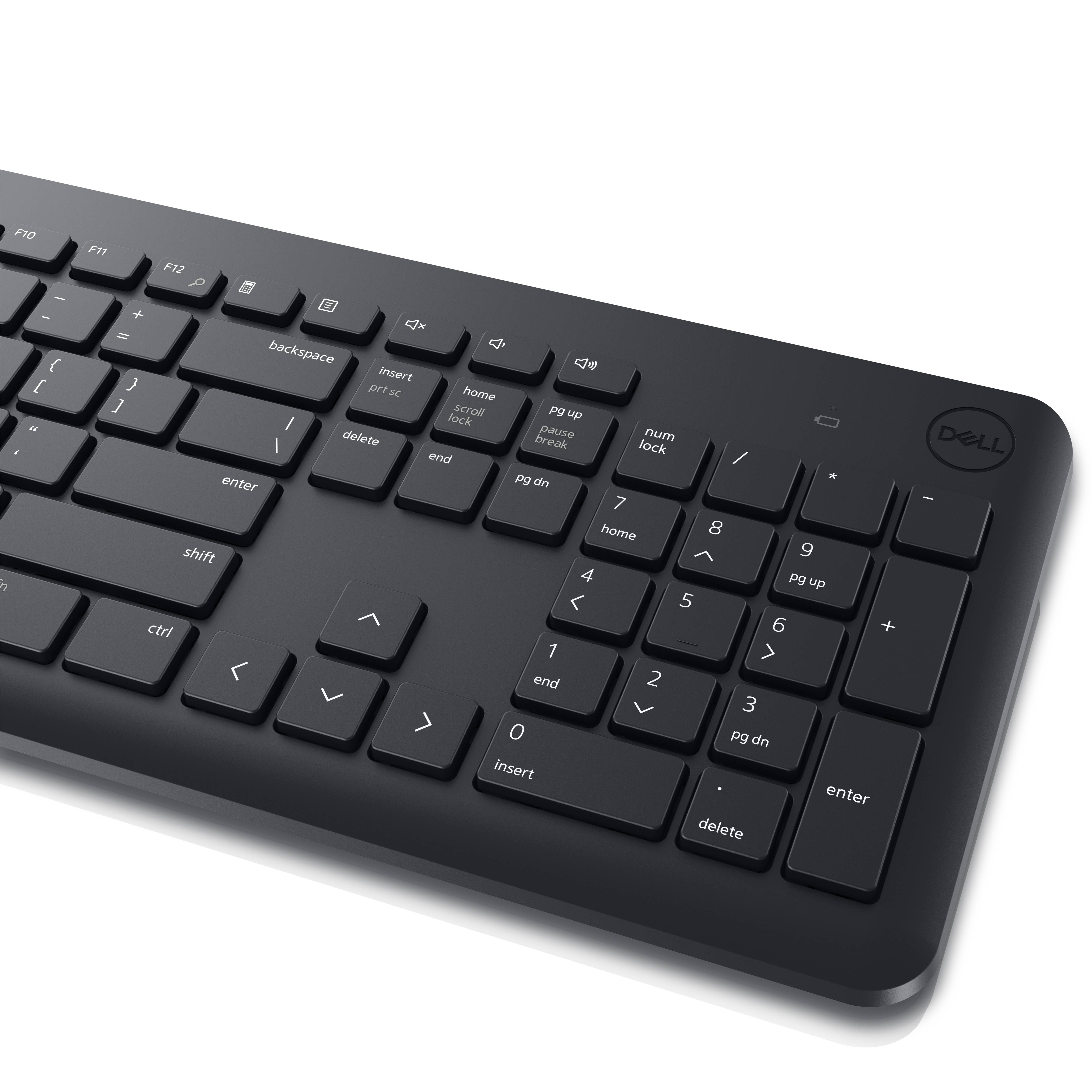 Rca Informatique - image du produit : DELL WIRELESS KEYBOARD AND MOUSE-KM3322W - FRENCH (AZERTY)