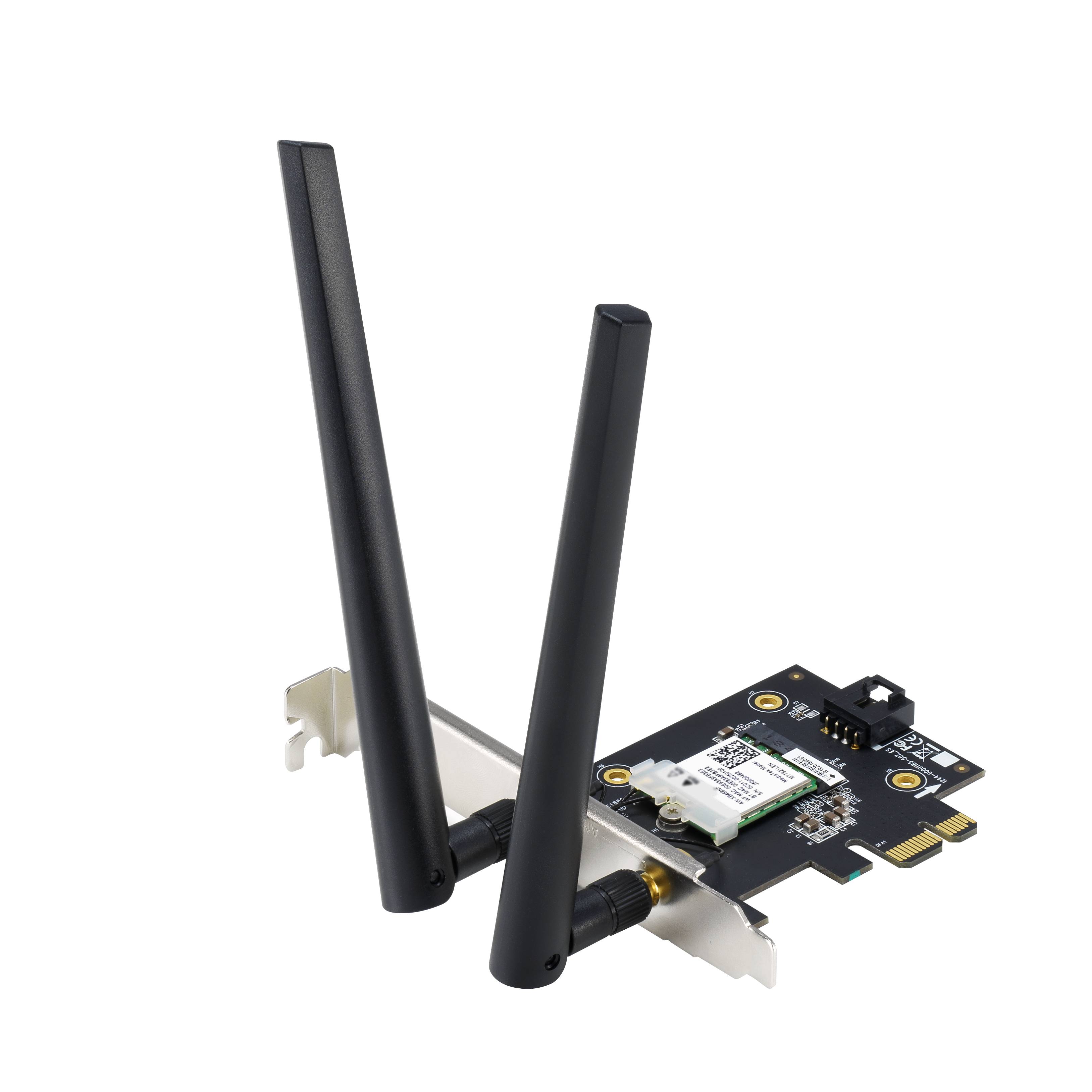 Rca Informatique - image du produit : PCE-AX1800 BT5.2 DUAL BAND PCI-E WIFI 6 (802.11AX) WPA3