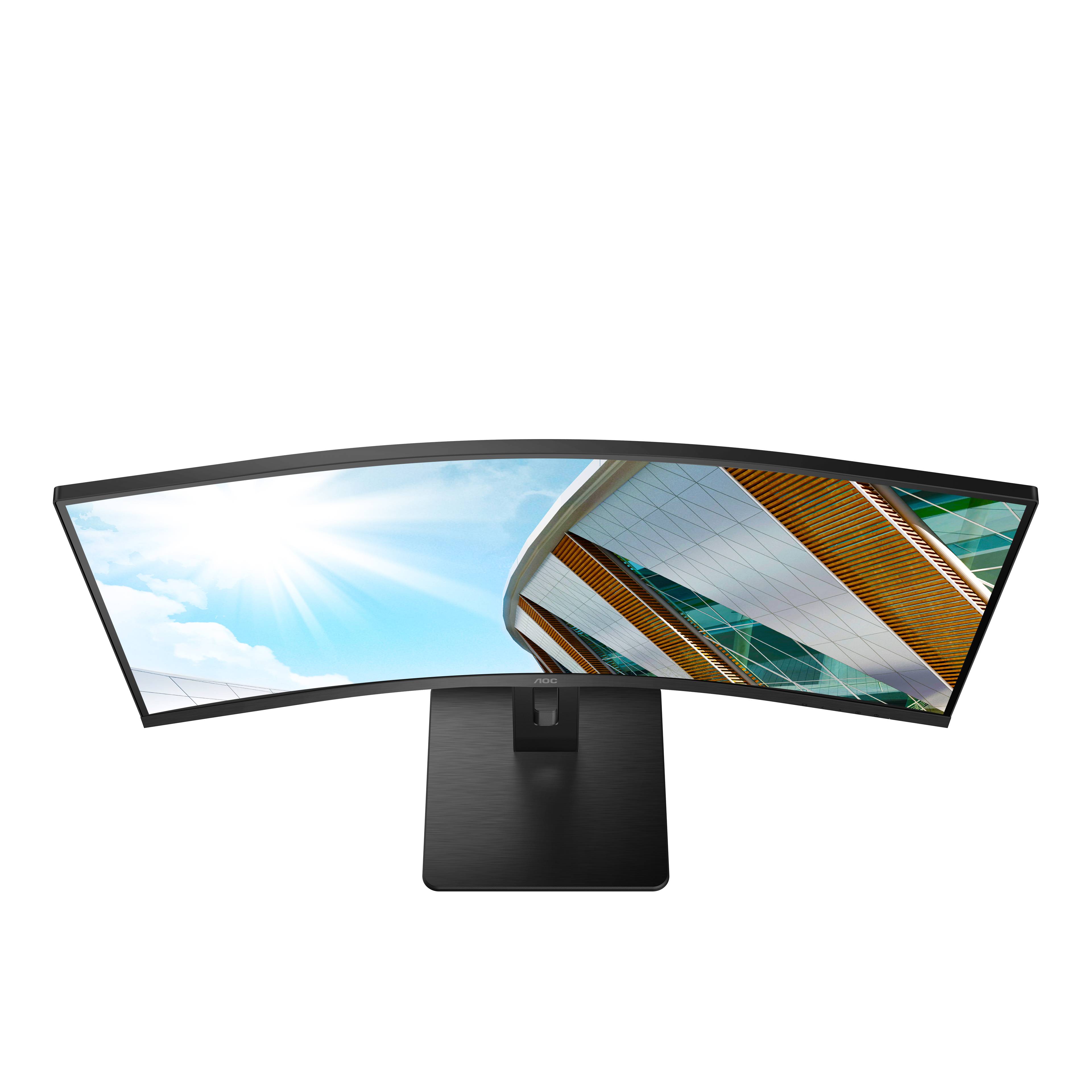 Rca Informatique - image du produit : CU34P2C 34IN VA CURVED UWQHD/1MS/3440X1440/WID 21/9/USB