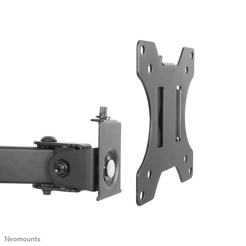 Rca Informatique - image du produit : NEWSTAR DESK MOUNT 2 PIVOTS (CLAMP/GROMMET) BLACK 13-32IN