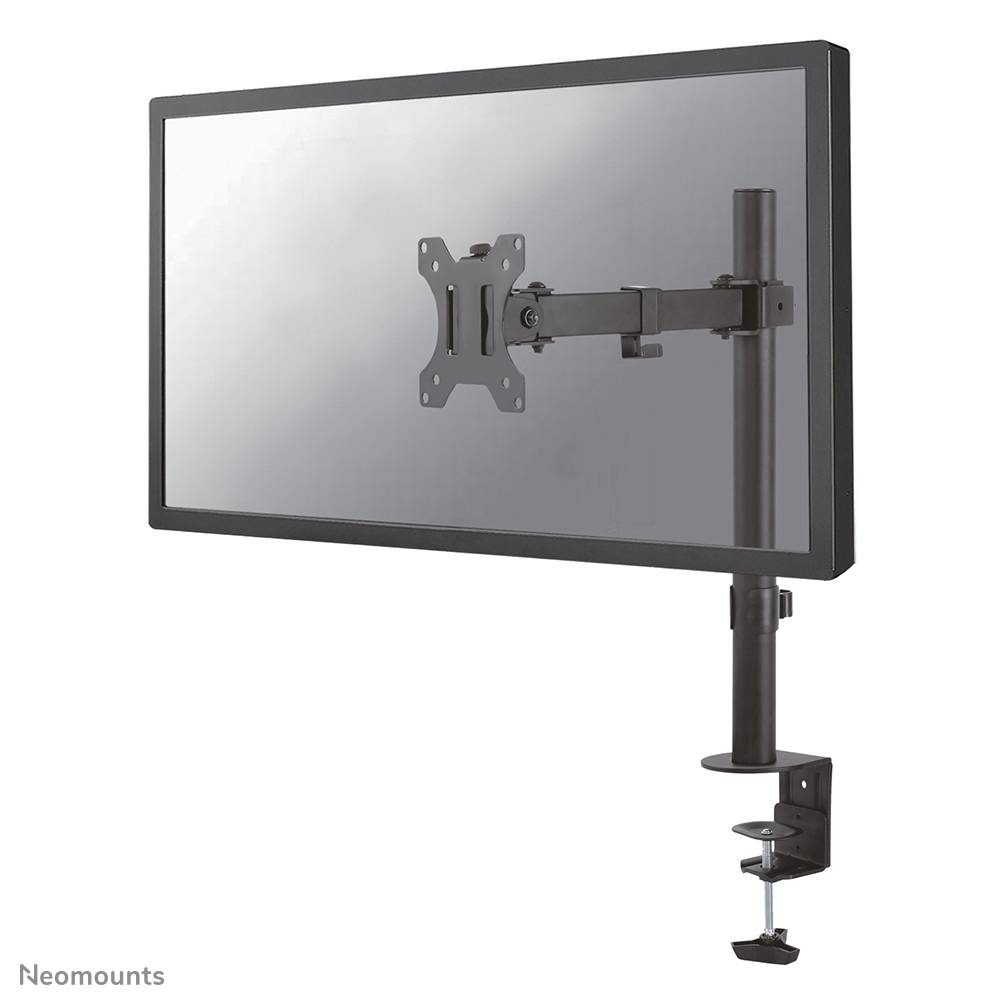 Rca Informatique - image du produit : NEWSTAR DESK MOUNT 2 PIVOTS (CLAMP/GROMMET) BLACK 13-32IN