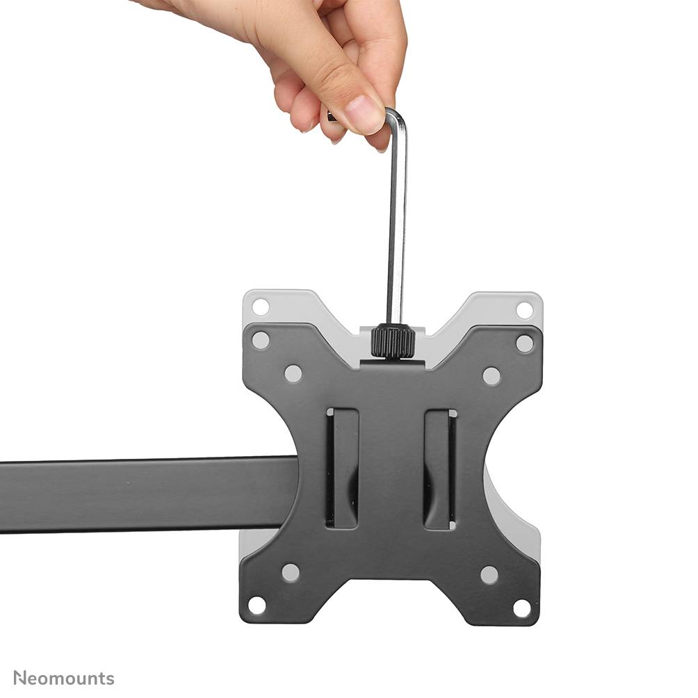 Rca Informatique - image du produit : NEWSTAR DESK MOUNT 2 PIVOTS (CLAMP/GROMMET) BLACK 13-32IN