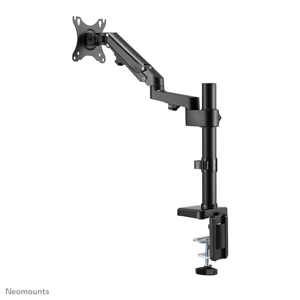 Rca Informatique - image du produit : NEWSTAR DESK POLE MOUNT (CLAMP/GROMMET) BLACK 17-27IN