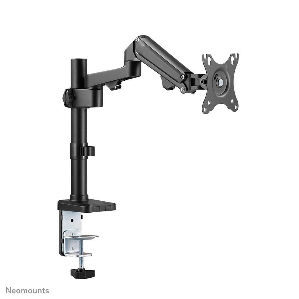 Rca Informatique - image du produit : NEWSTAR DESK POLE MOUNT (CLAMP/GROMMET) BLACK 17-27IN