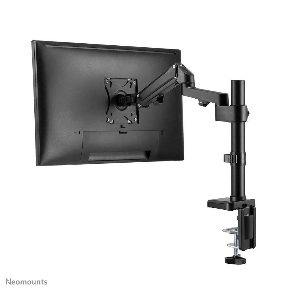 Rca Informatique - image du produit : NEWSTAR DESK POLE MOUNT (CLAMP/GROMMET) BLACK 17-27IN