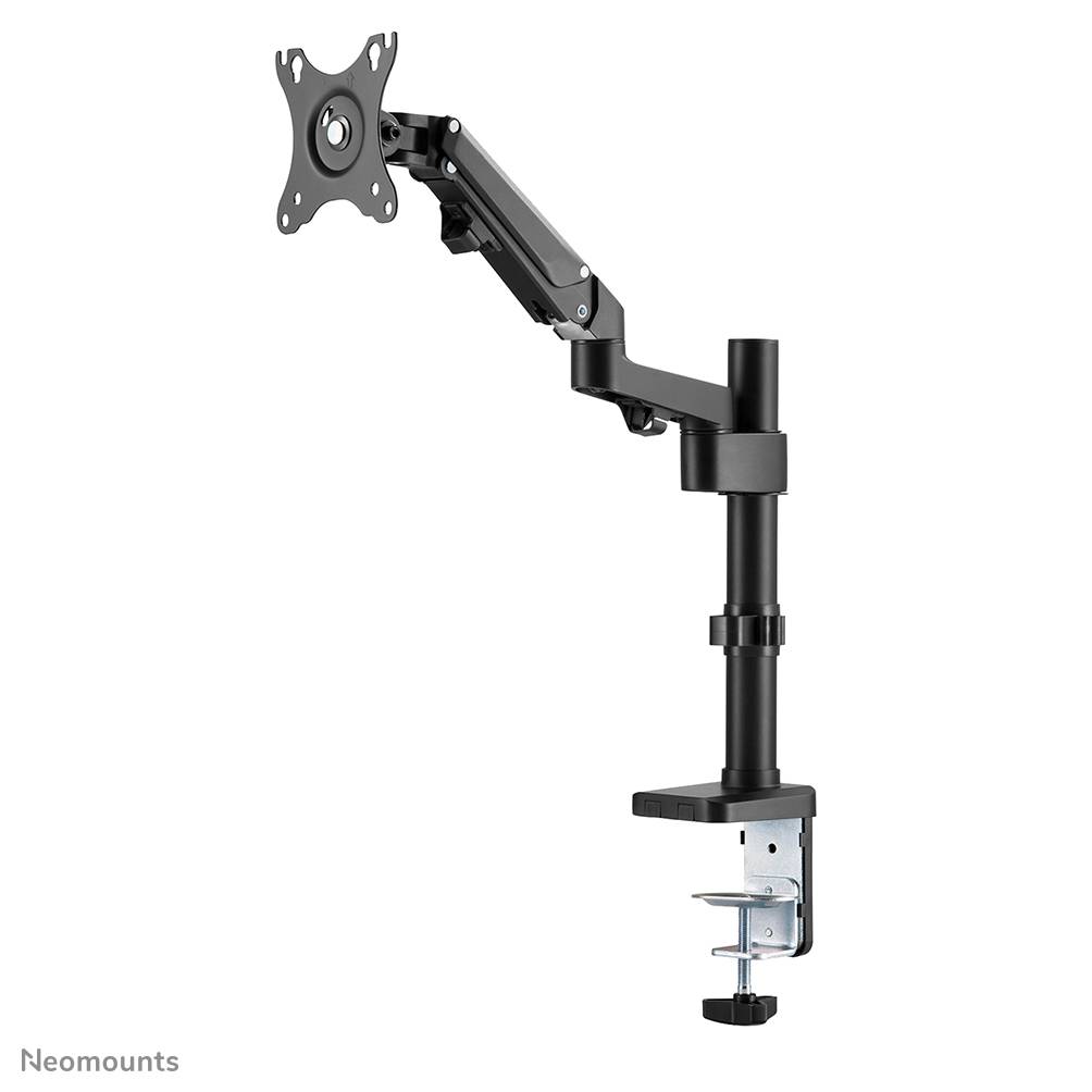 Rca Informatique - image du produit : NEWSTAR DESK POLE MOUNT (CLAMP/GROMMET) BLACK 17-27IN