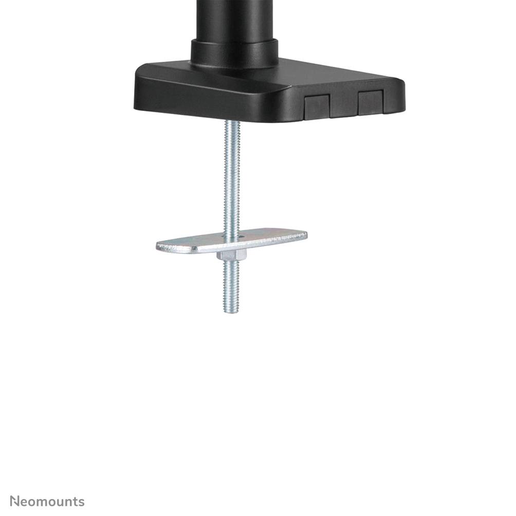 Rca Informatique - image du produit : NEWSTAR DESK POLE MOUNT (CLAMP/GROMMET) BLACK 17-27IN