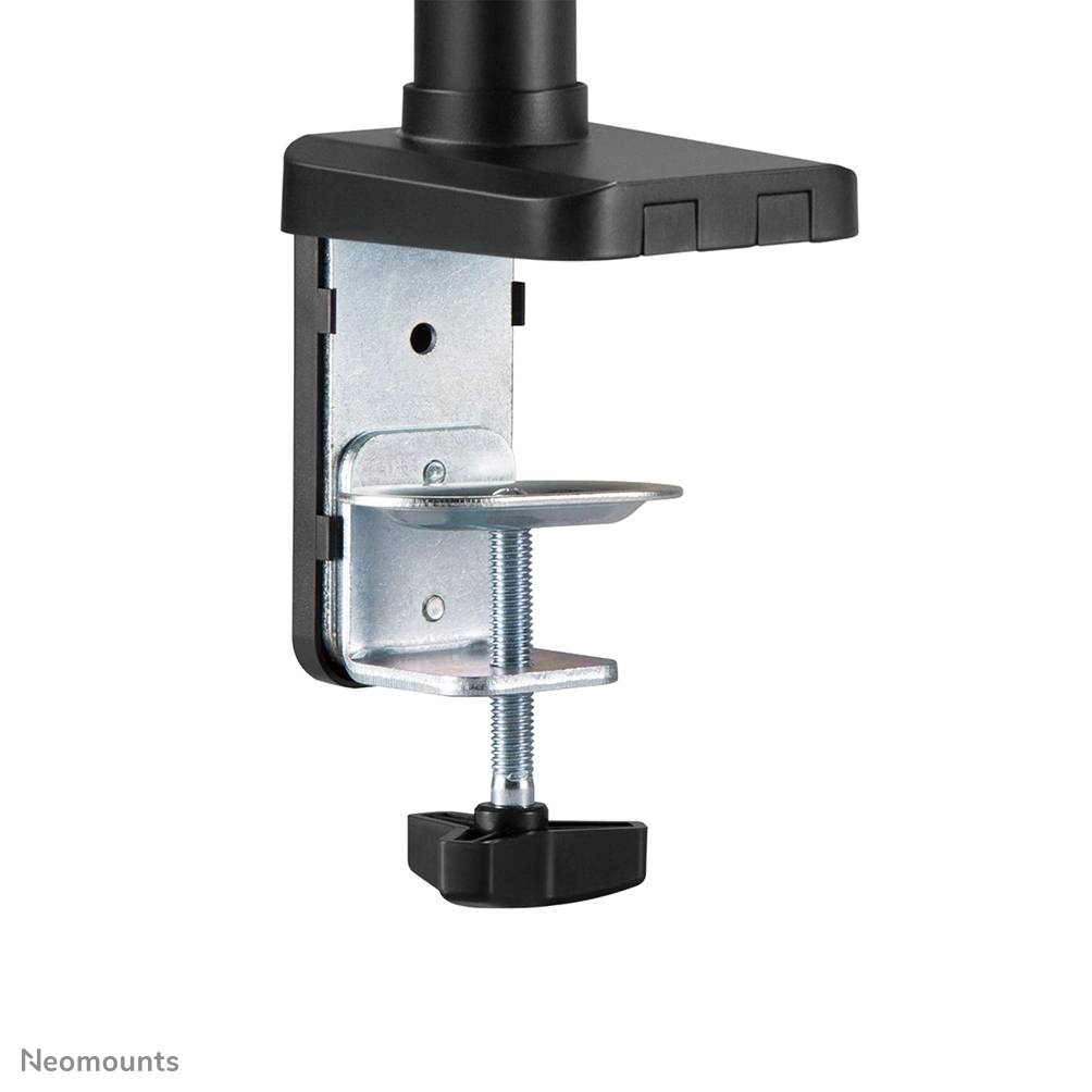 Rca Informatique - image du produit : NEWSTAR DESK POLE MOUNT (CLAMP/GROMMET) BLACK 17-27IN