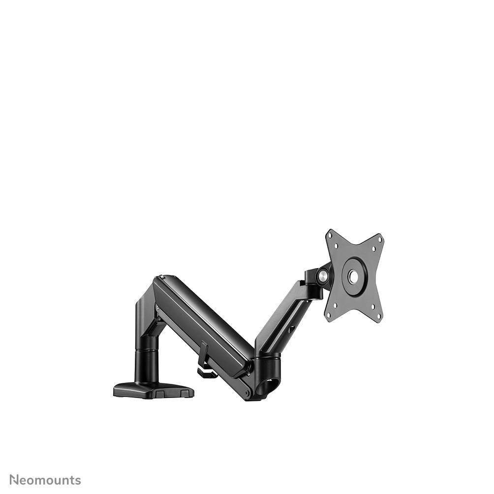 Rca Informatique - image du produit : NEWSTAR DESK MOUNT ULTRA FLAT (CLAMP/GROMMET) BLACK 17-27IN