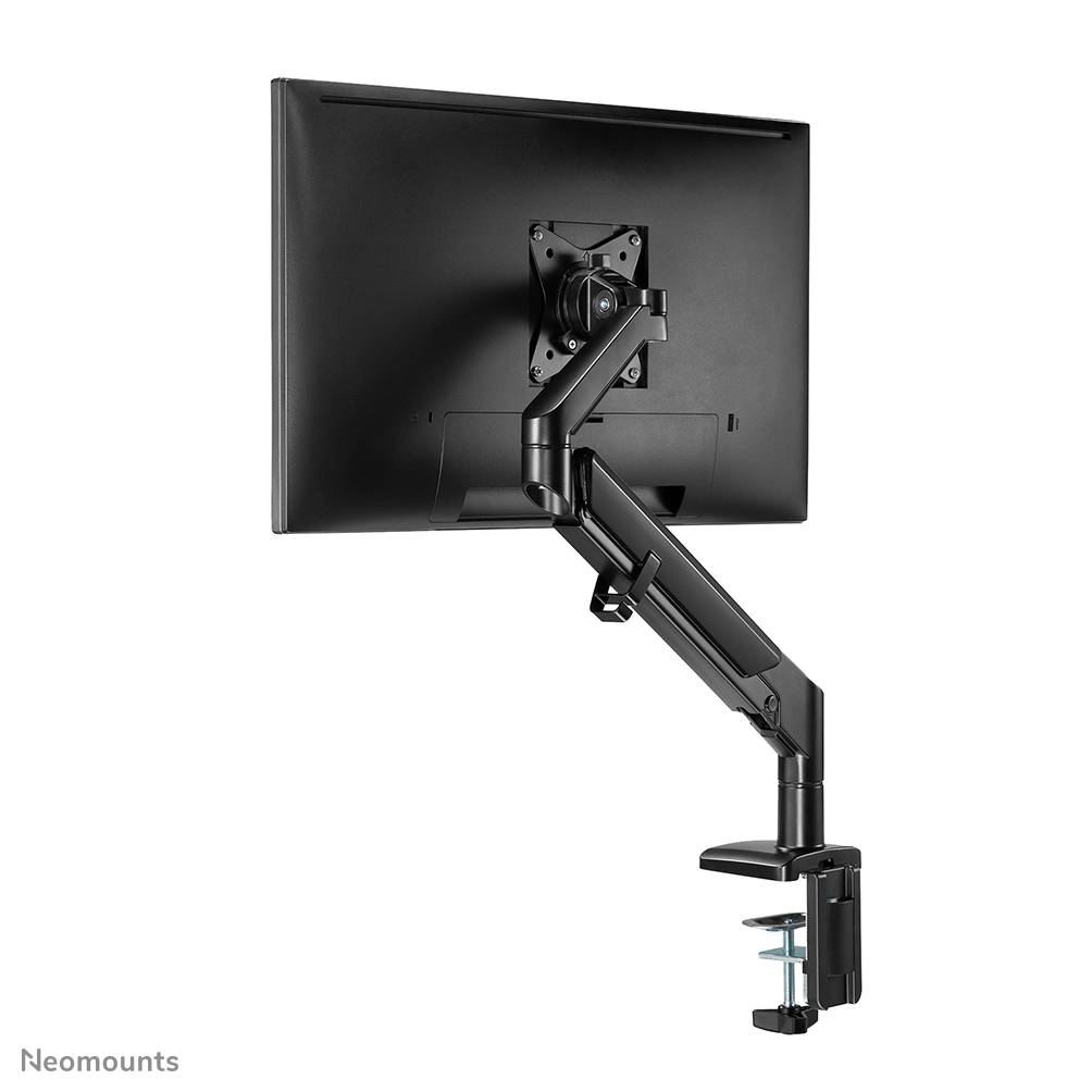 Rca Informatique - image du produit : NEWSTAR DESK MOUNT ULTRA FLAT (CLAMP/GROMMET) BLACK 17-27IN