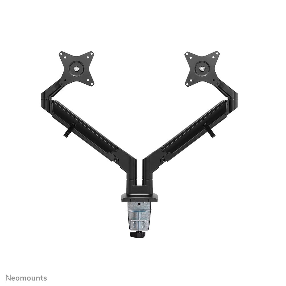 Rca Informatique - image du produit : NEWSTAR DESK MOUNT ULTRA FLAT (CLAMP/GROMMET) BLACK 17-27IN