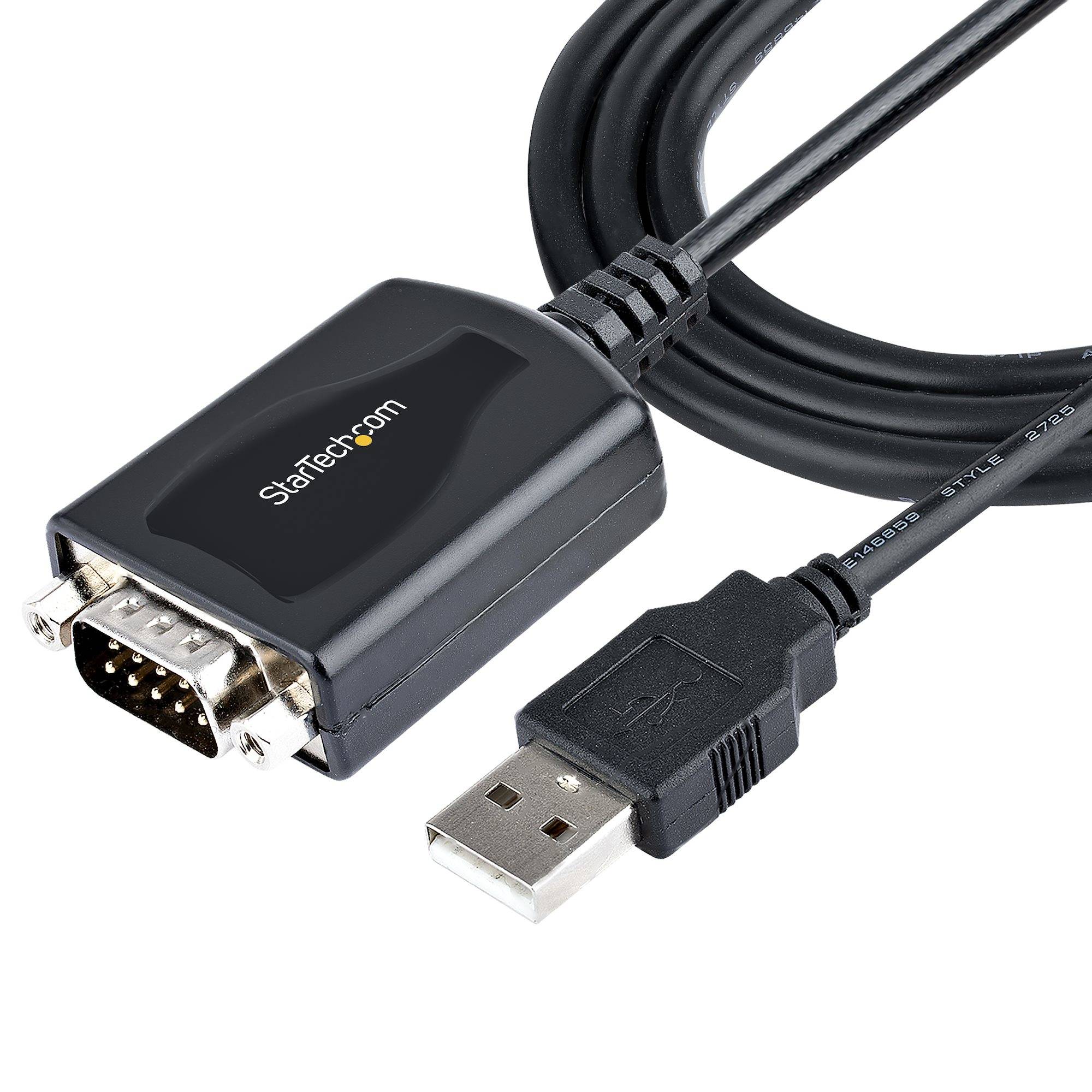 Rca Informatique - Image du produit : 3FT USB TO SERIAL CABLE - WIN/MAC - PROLIFIC IC