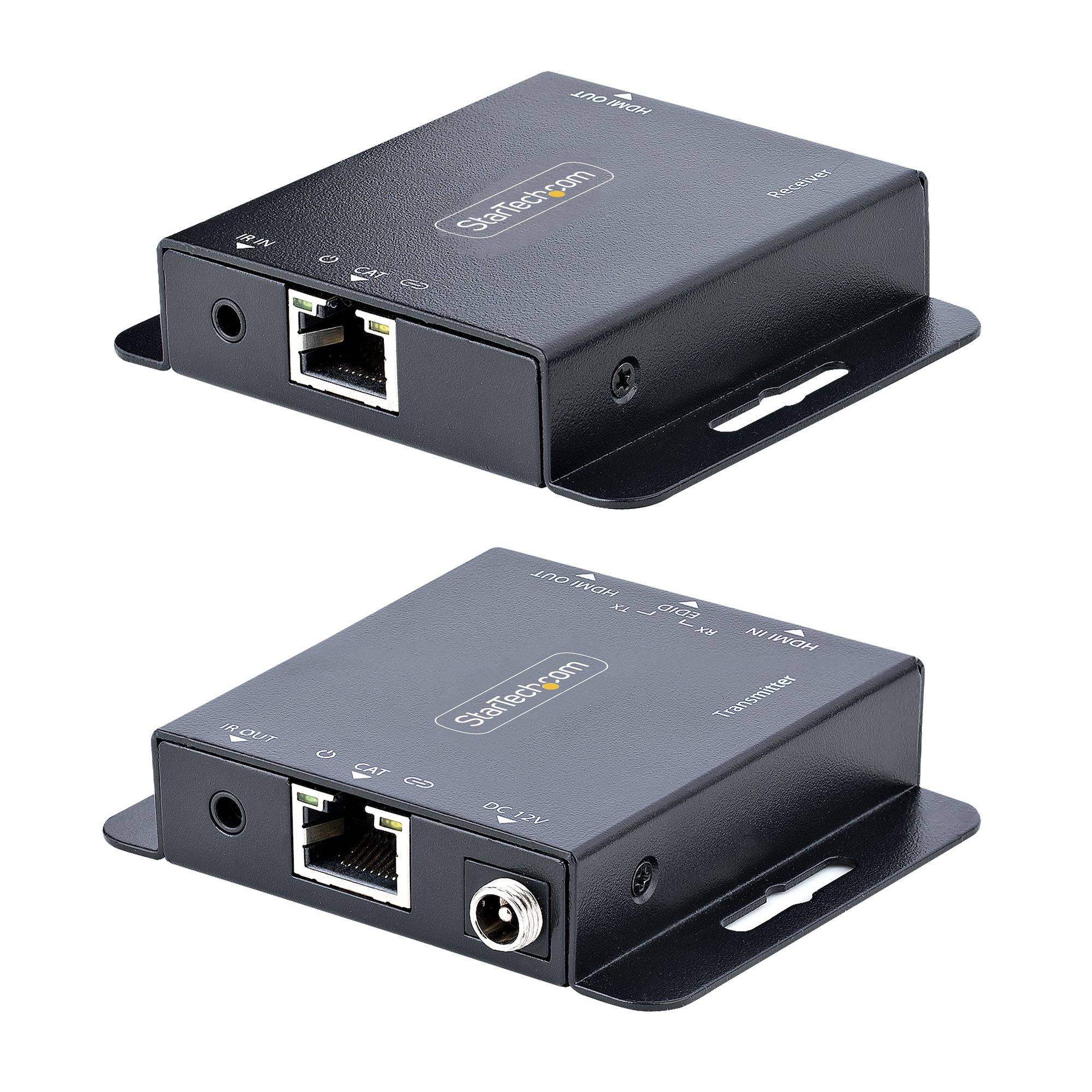 Rca Informatique - image du produit : HDMI EXTENDER OVER CAT6 4K - 130FT POWER OVER CABLE IR EXT.