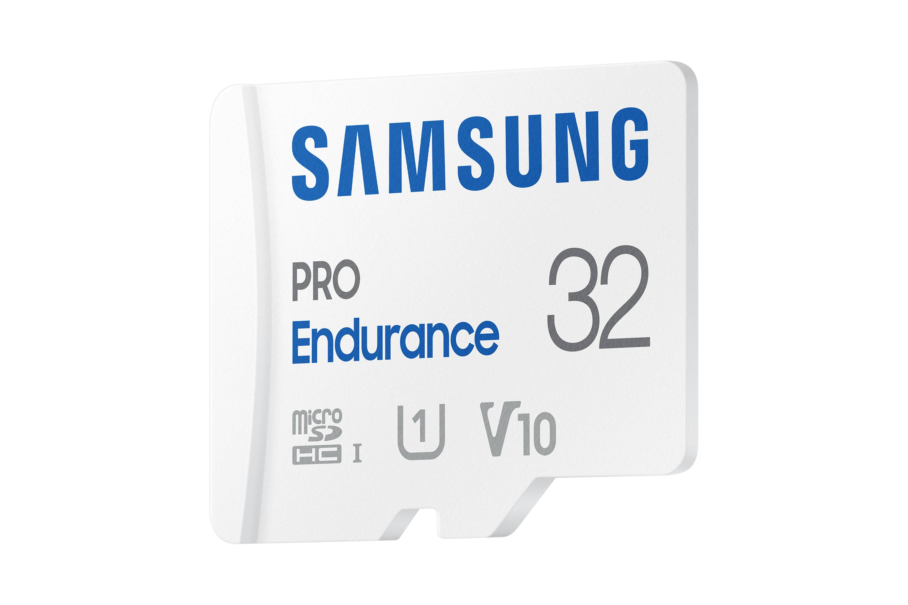 Rca Informatique - image du produit : PRO ENDURANCE 32GB MICROSDHC INC SD ADAPTER CLASS10 UHS 1 U1