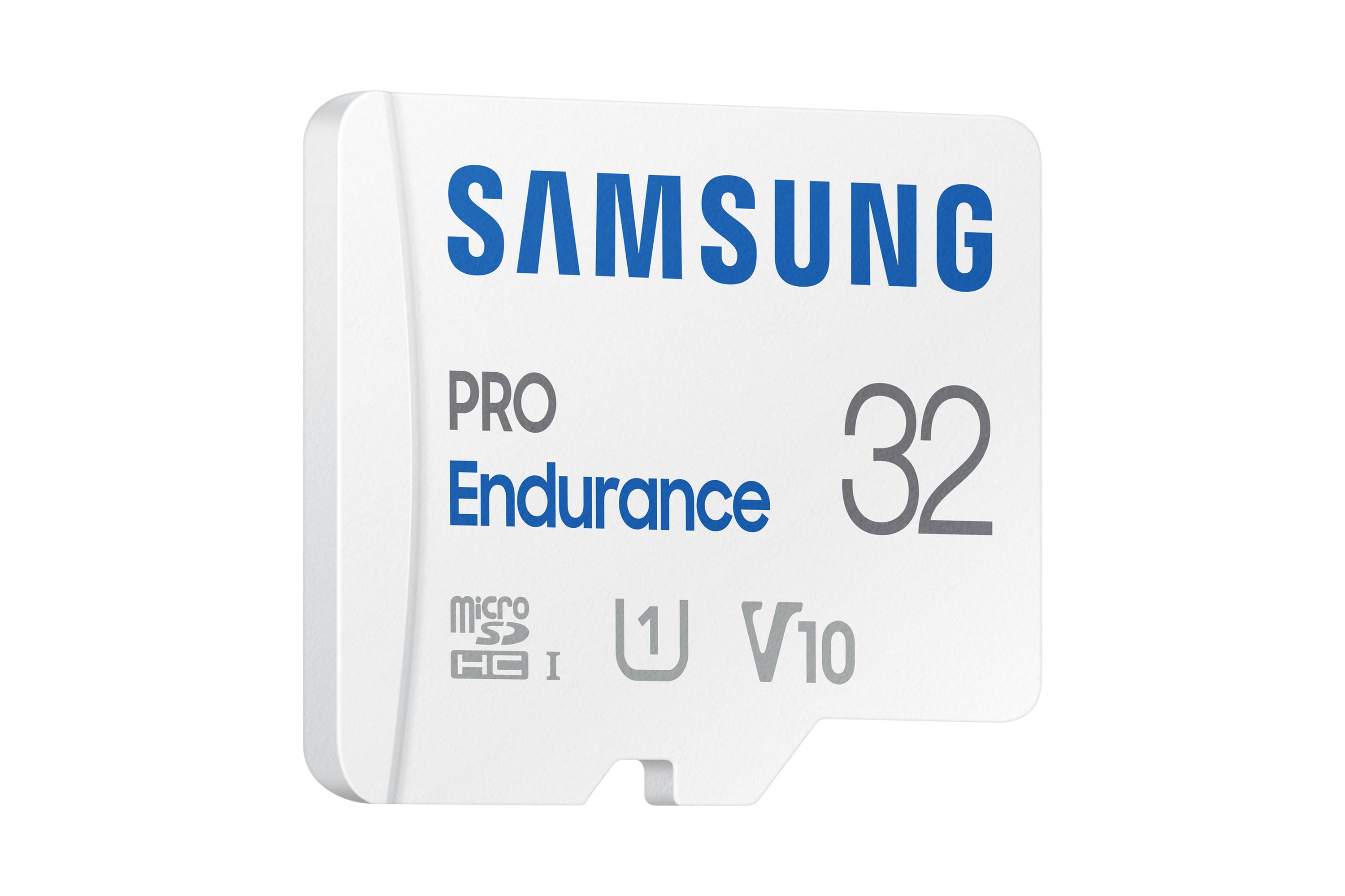 Rca Informatique - image du produit : PRO ENDURANCE 32GB MICROSDHC INC SD ADAPTER CLASS10 UHS 1 U1